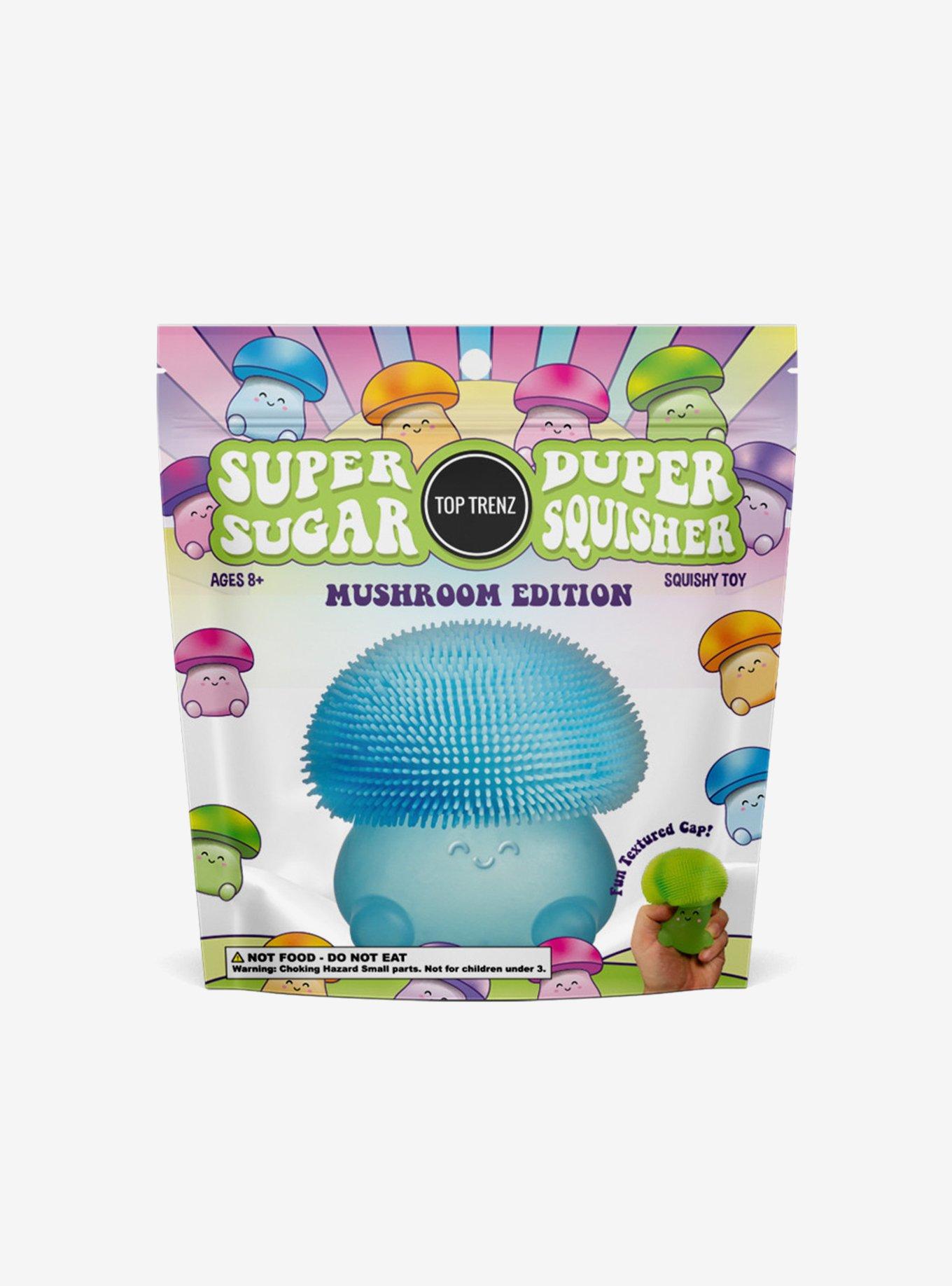 Super Duper Sugar Squishers Mushroom Blind Bag Stress Toy, , hi-res