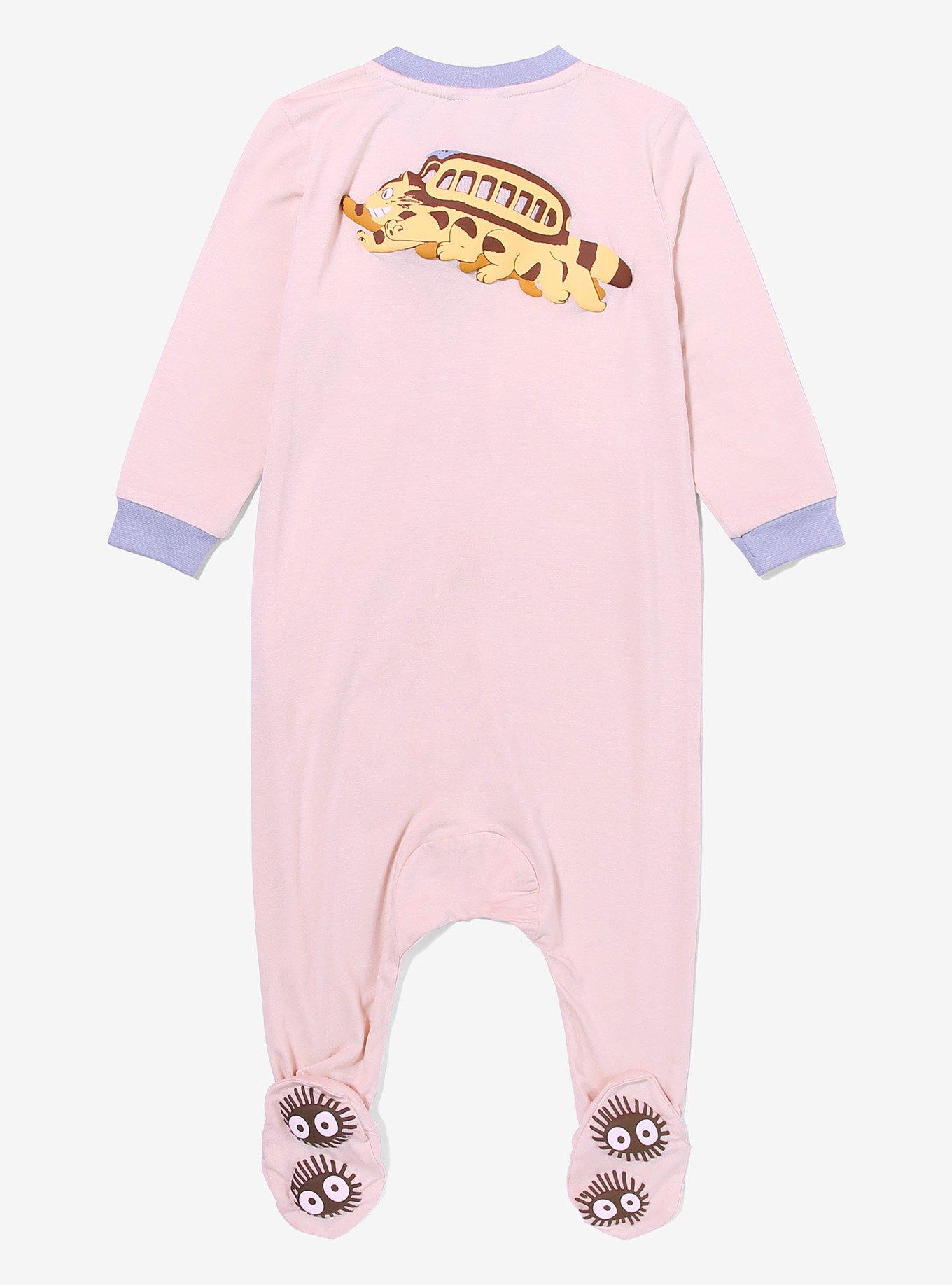 Studio Ghibli® My Neighbor Totoro Pink Zipped Infant One-Piece, , hi-res