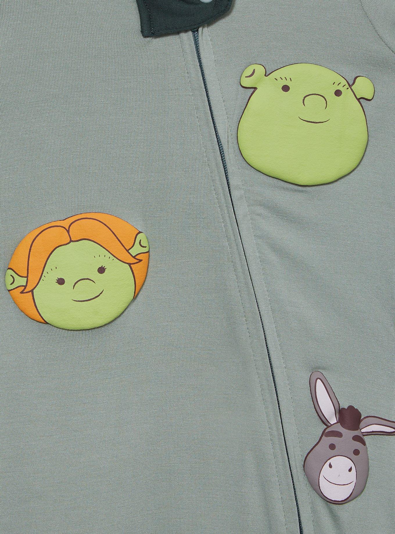 DreamWorks Shrek Puff Print Character Infant One-Piece - BoxLunch Exclusive, , hi-res