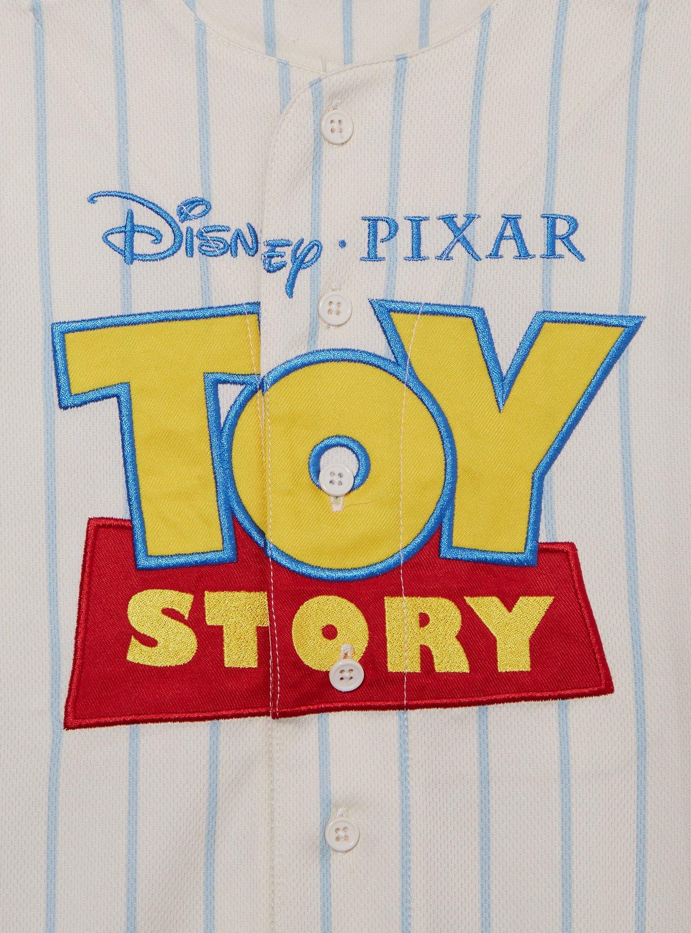 Disney Pixar Toy Story Forky Toddler Baseball Jersey &mdash; BoxLunch Exclusive, LIGHT BLUE, alternate