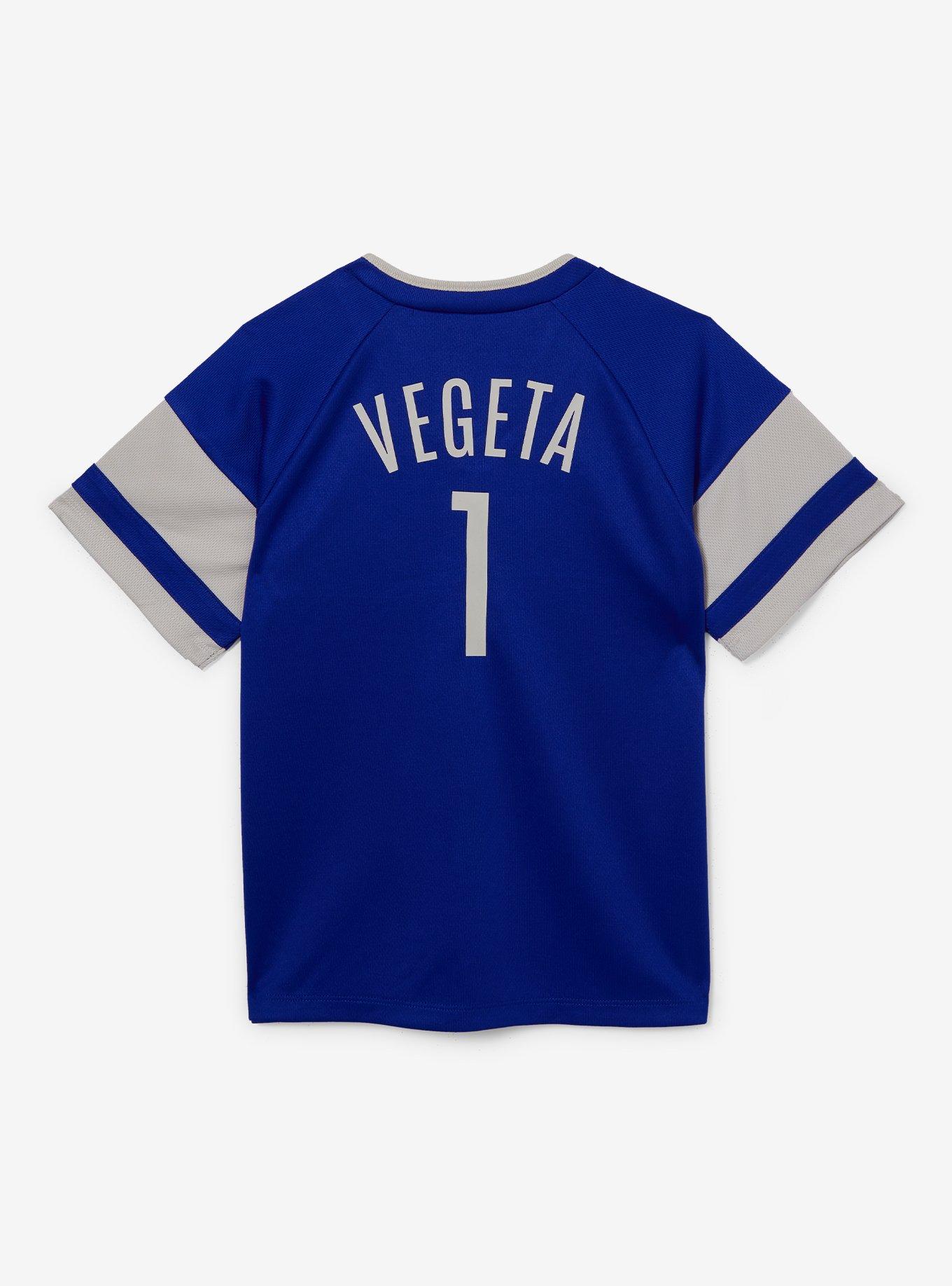 Dragon Ball Z Vegeta Saiyan Toddler Soccer Jersey — BoxLunch Exclusive, , hi-res