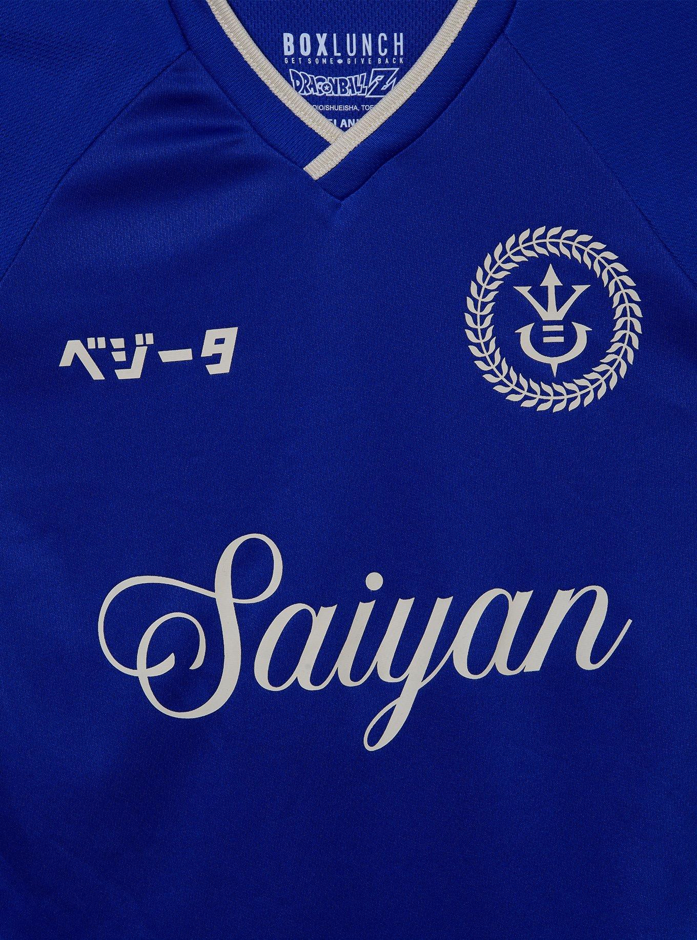 Dragon Ball Z Vegeta Saiyan Toddler Soccer Jersey — BoxLunch Exclusive, NAVY, alternate