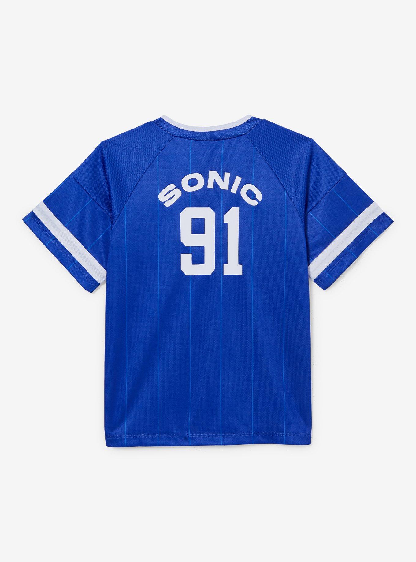 Sonic the Hedgehog Green Hill Zone Toddler Soccer Jersey — BoxLunch Exclusive, , hi-res