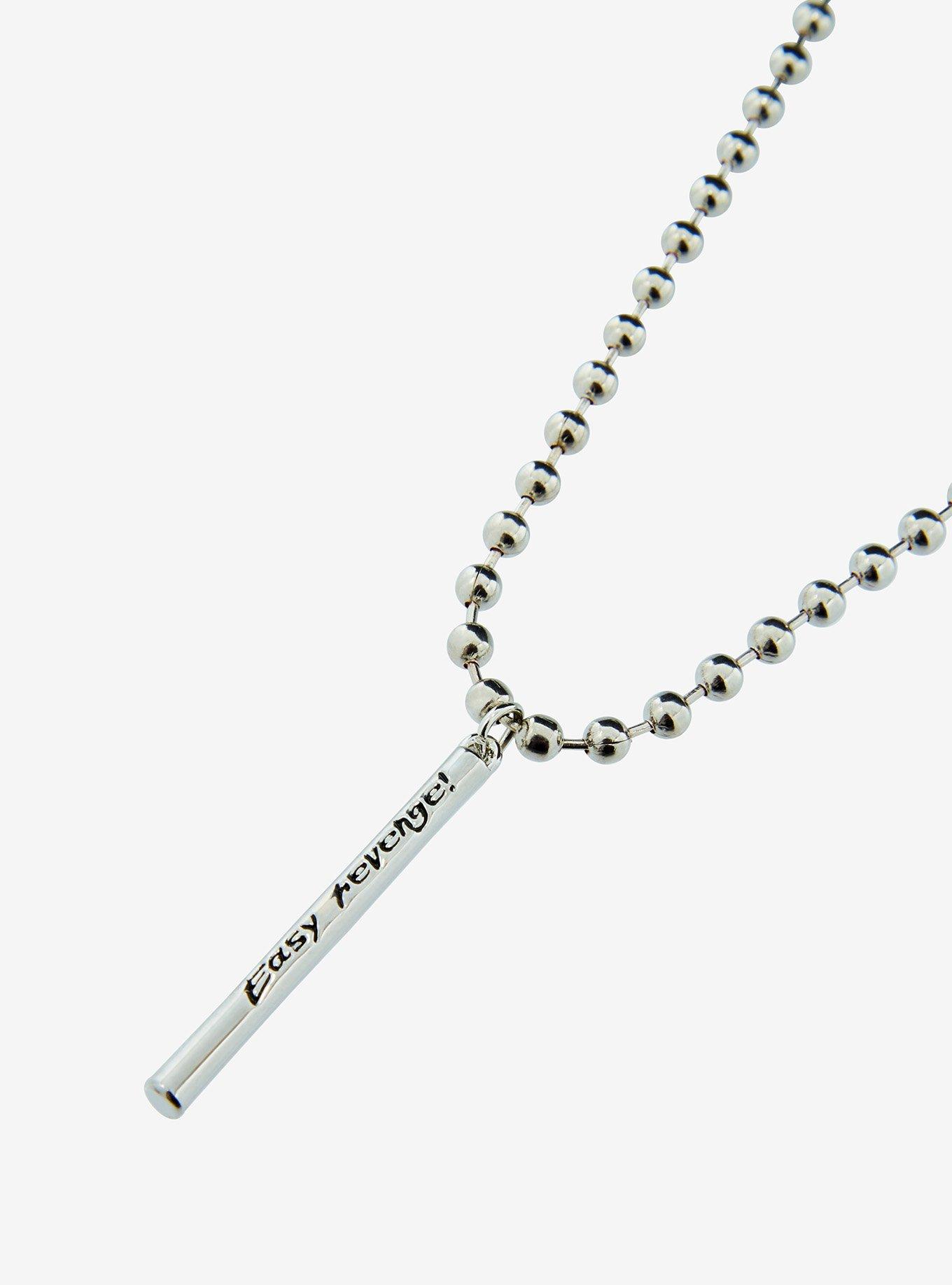 Chainsaw Man Easy Revenge Necklace, , alternate