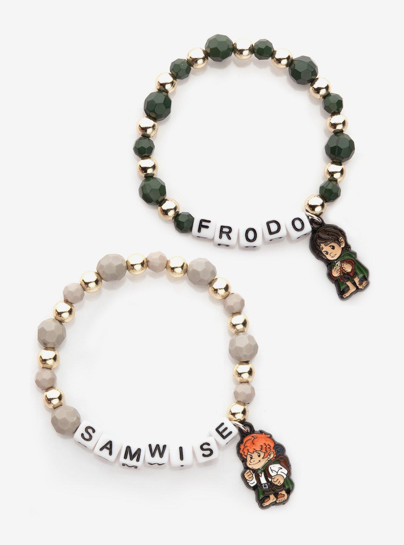 The Lord Of The Rings Frodo & Sam Best Friend Bead Bracelet Set, , hi-res