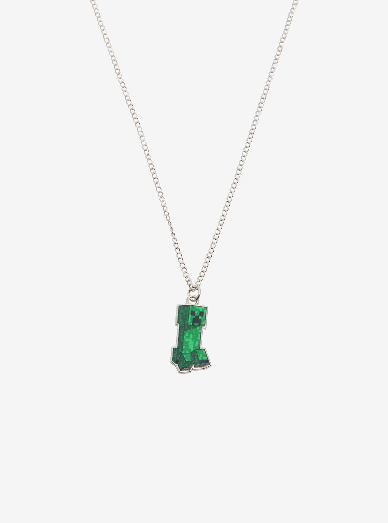 Minecraft Creeper & Enderman Best Friend Necklace Set, , alternate
