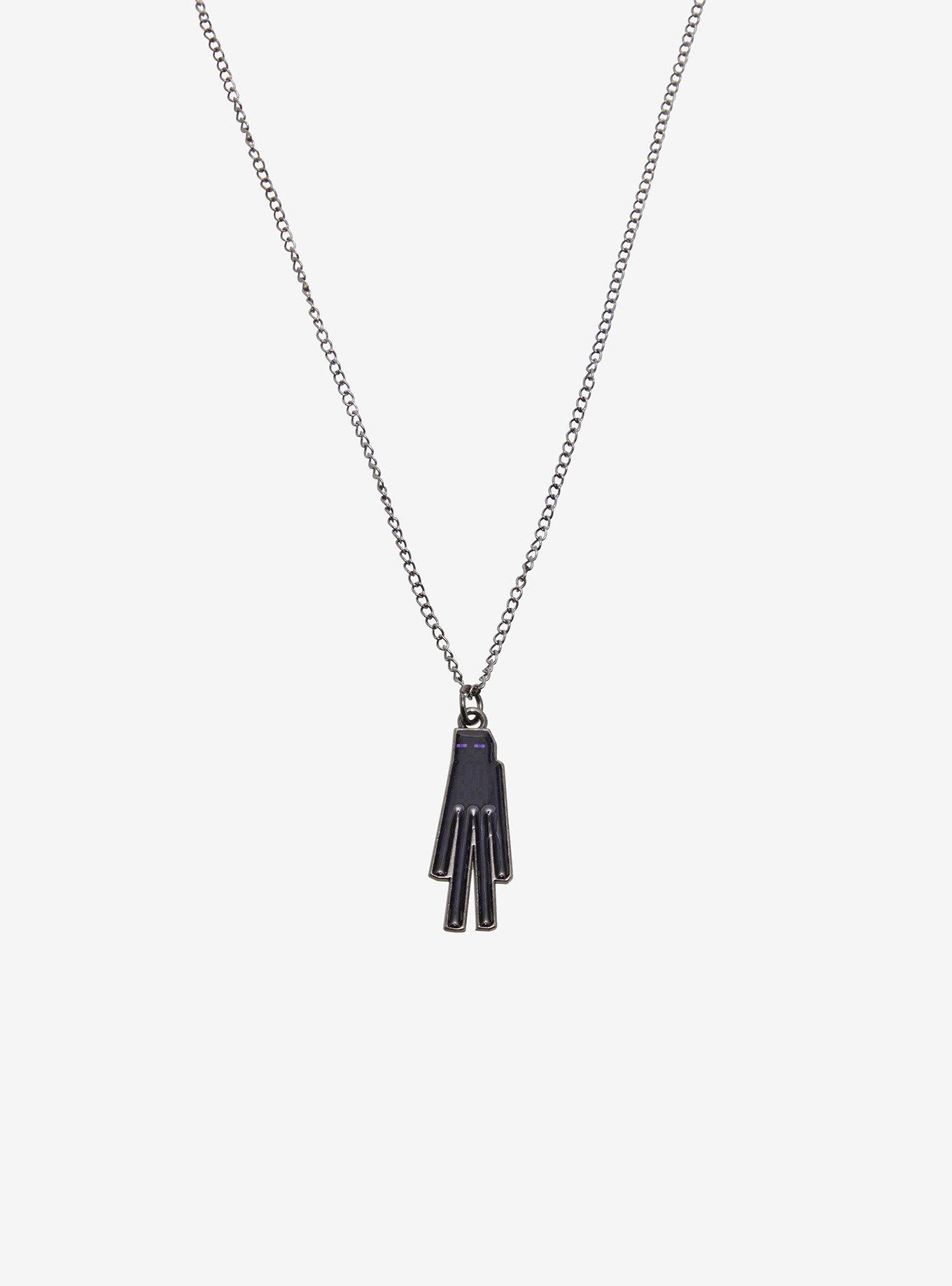 Minecraft Creeper & Enderman Best Friend Necklace Set, , alternate