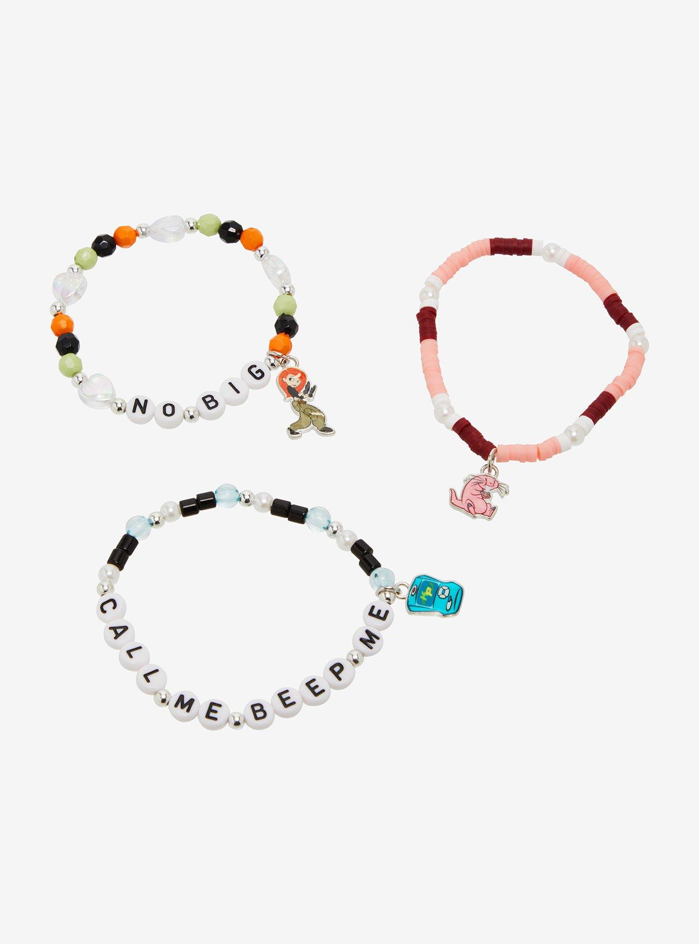 Disney Kim Possible Bead Bracelet Set, , hi-res