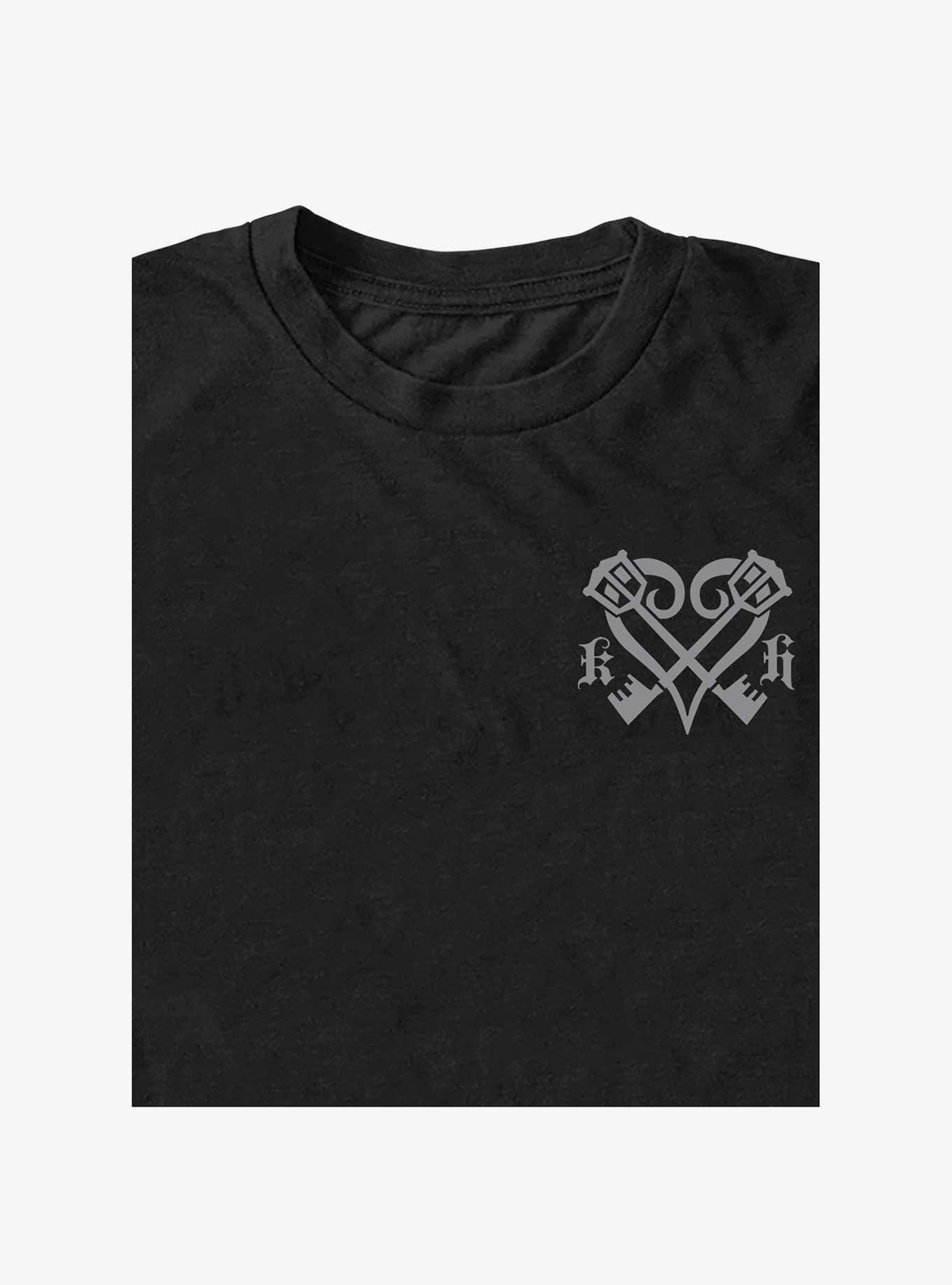 Disney Kingdom Hearts Crest T-Shirt, , hi-res