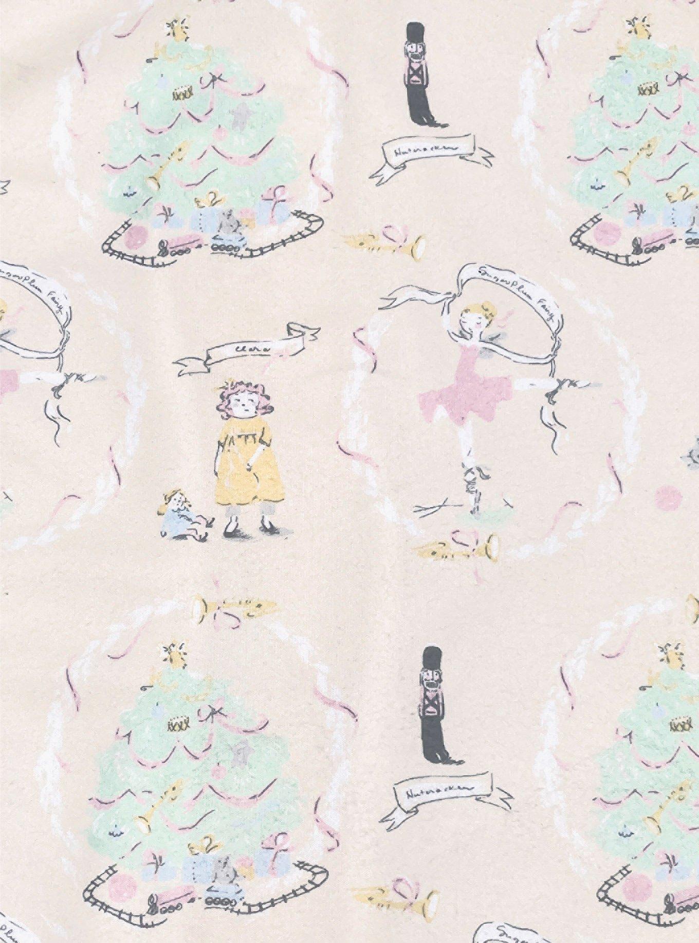 Nutcracker Youth Long Sleeve Notch Collar Youth Pajama Set, , hi-res