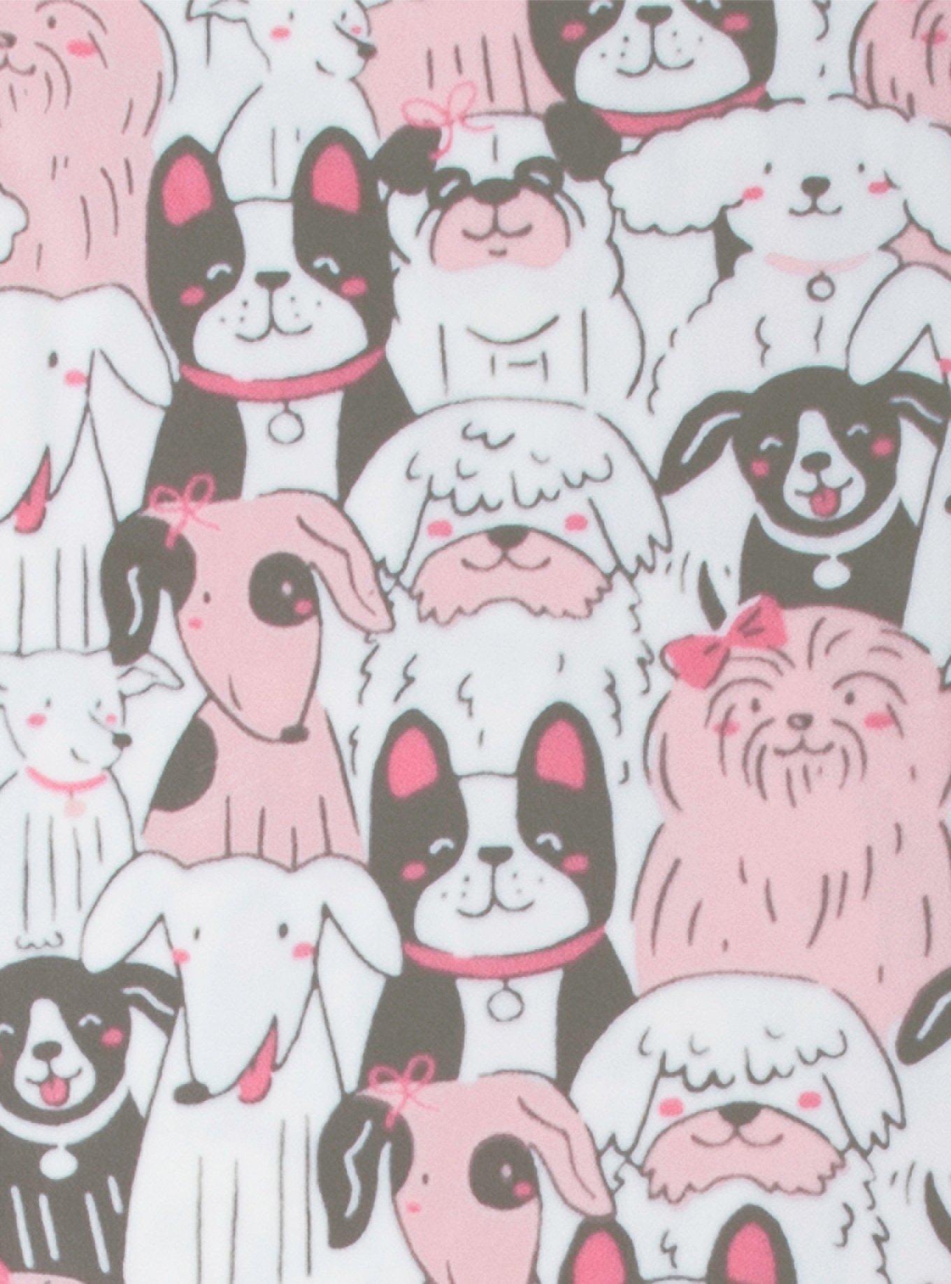 Puppy Pile Long Sleeve Youth Pajama Set, , hi-res