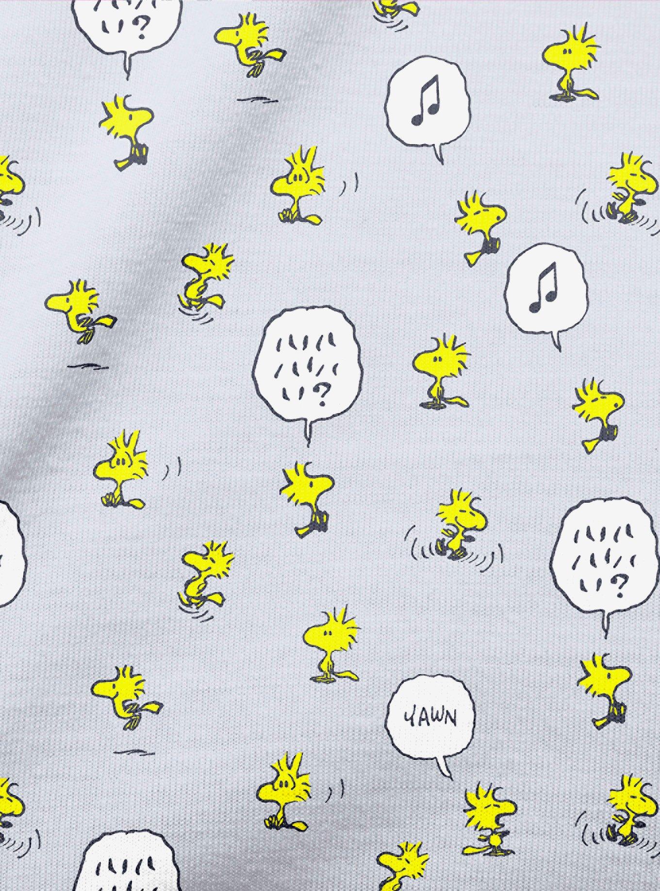 Peanuts Woodstock Catching Z's Snug Youth Pajama Set, , hi-res