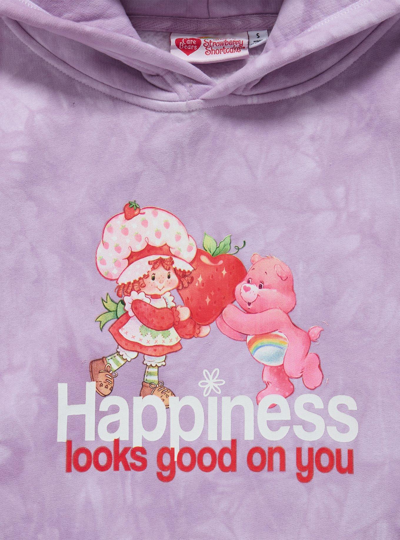 Samii Ryan Care Bears x Strawberry Shortcake Cheer Bear & Strawberry Shortcake Happiness Tie-Dye Hoodie, , alternate