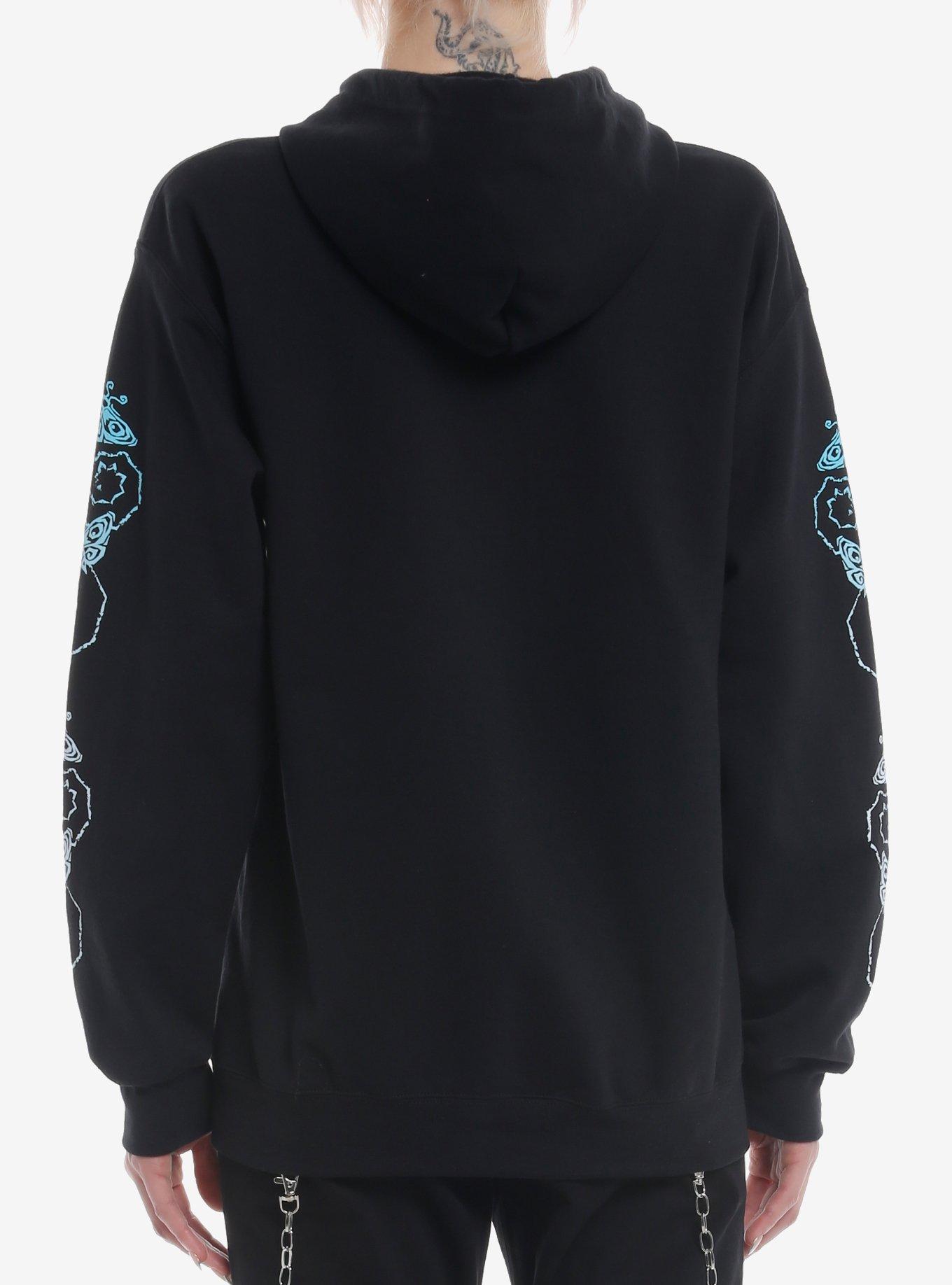 Corpse Bride Emily Forest Girls Hoodie, BLUE, alternate