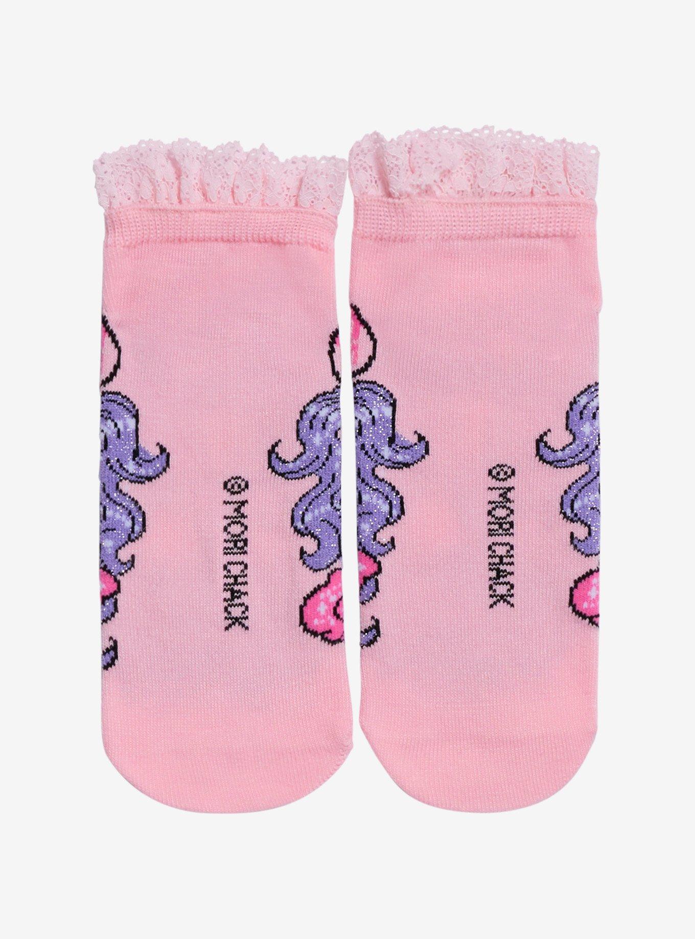 Gloomy Bear X Yurie Sekiya Lace Trim No-Show Socks, , alternate
