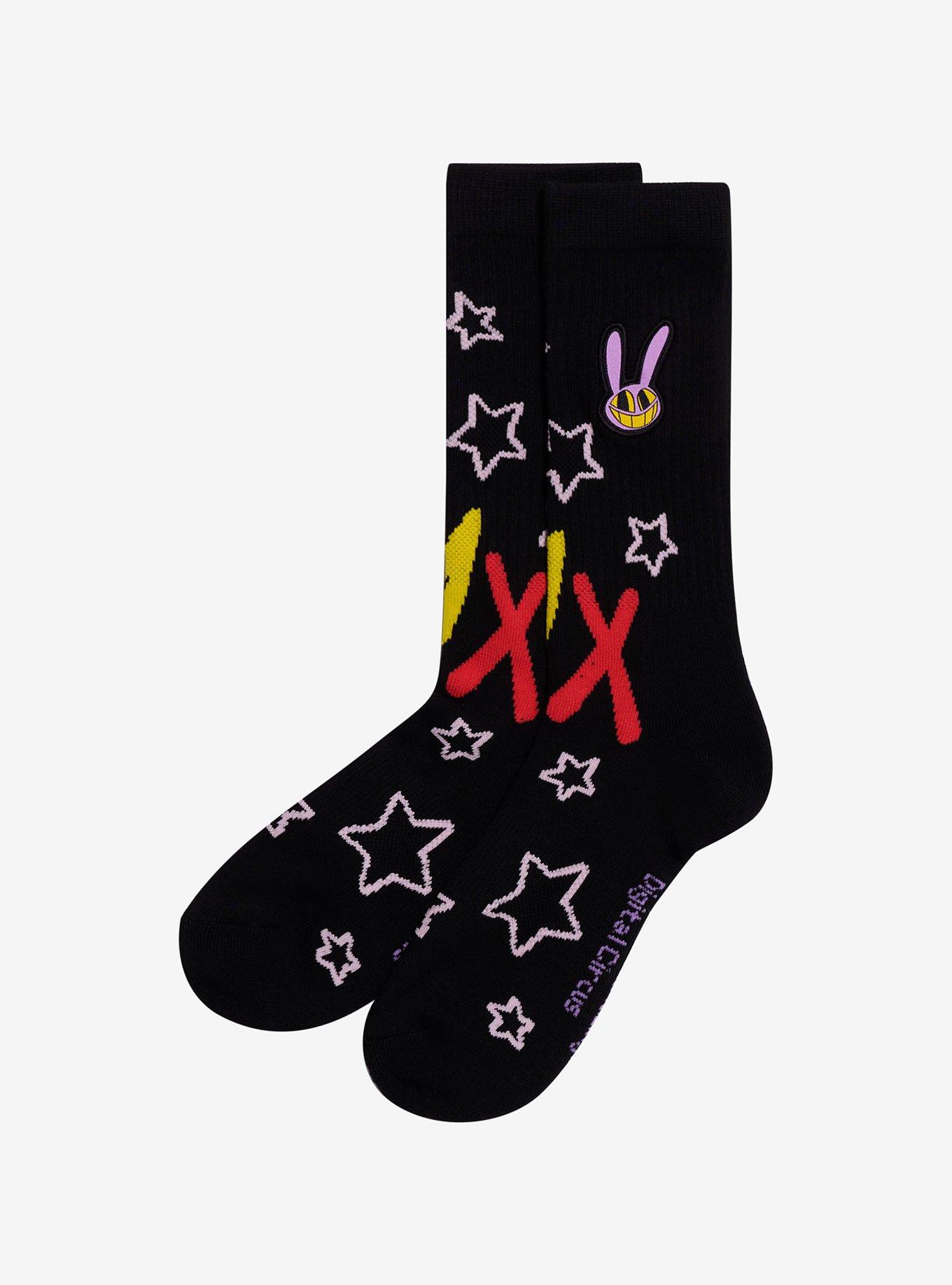 The Amazing Digital Circus Jax Crew Socks, , alternate