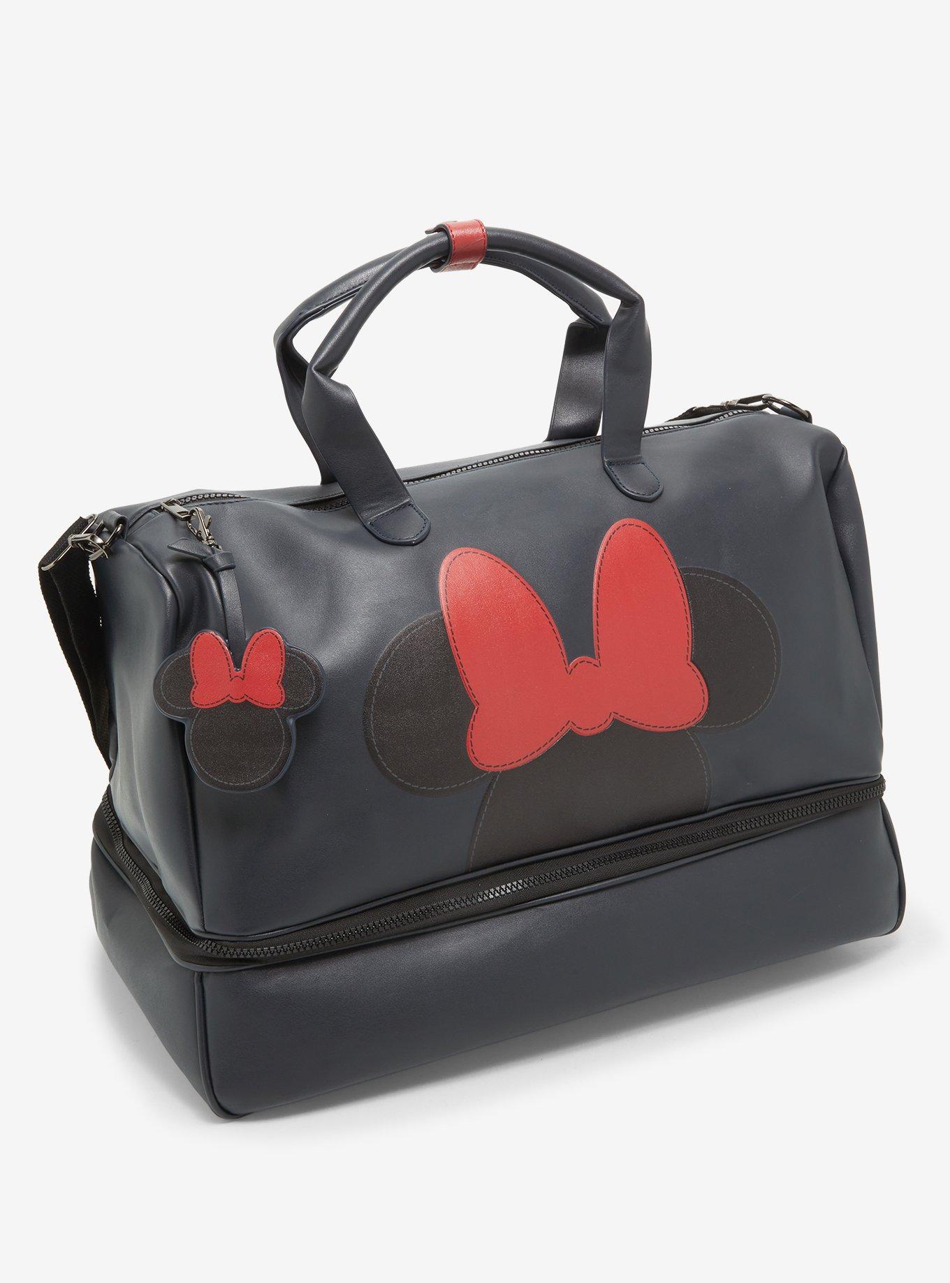 Disney Minnie Mouse Embossed Weekender Bag — BoxLunch Exclusive, , hi-res