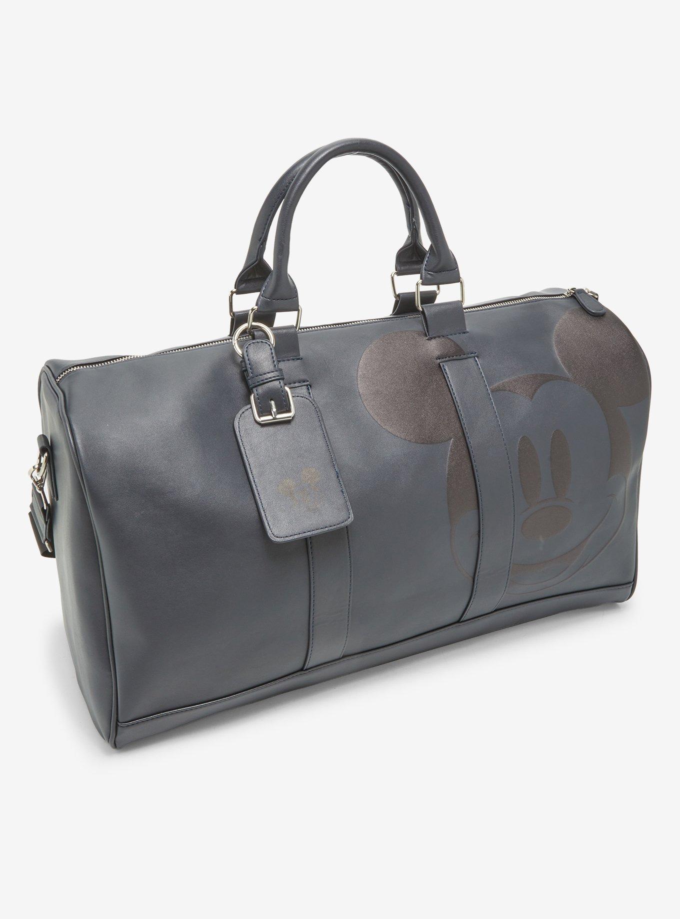 Disney Mickey Mouse Embossed Weekender Bag — BoxLunch Exclusive, , hi-res