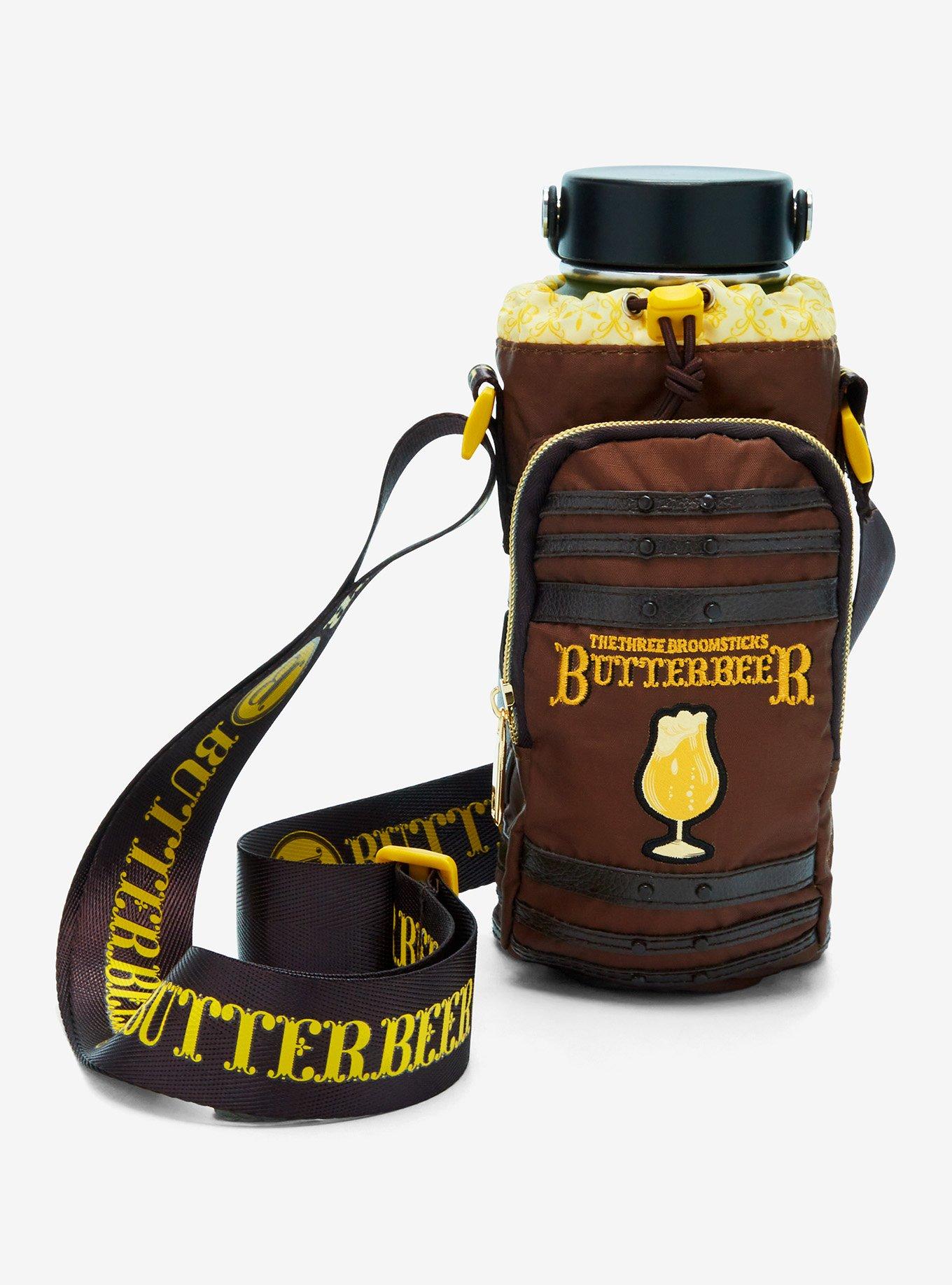 Harry Potter Three Broomsticks Butterbeer Water Bottle Holder — BoxLunch Exclusive, , hi-res