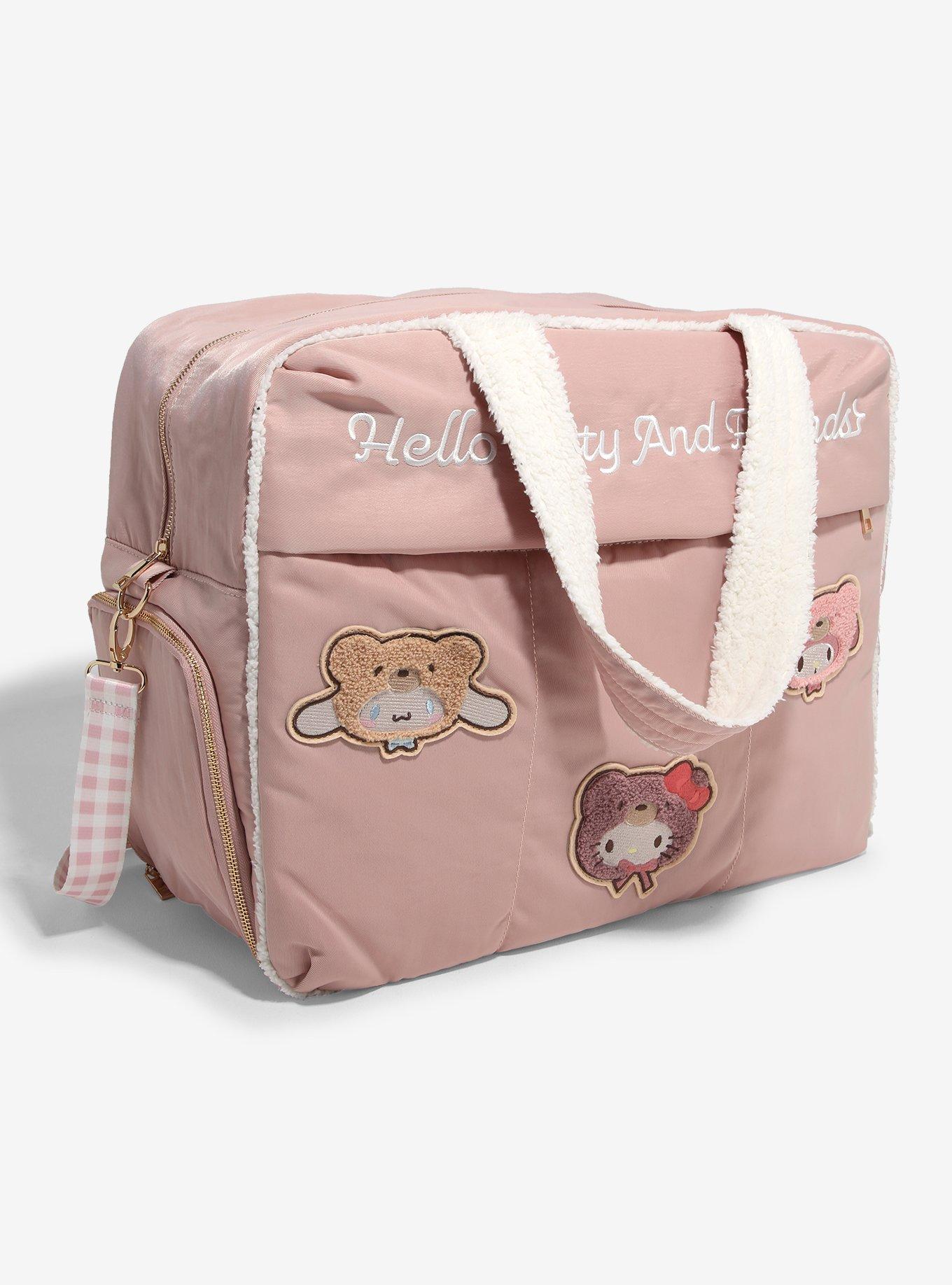 Sanrio Hello Kitty and Friends Latte Bear Sherpa Duffle Bag - BoxLunch Exclusive, , alternate