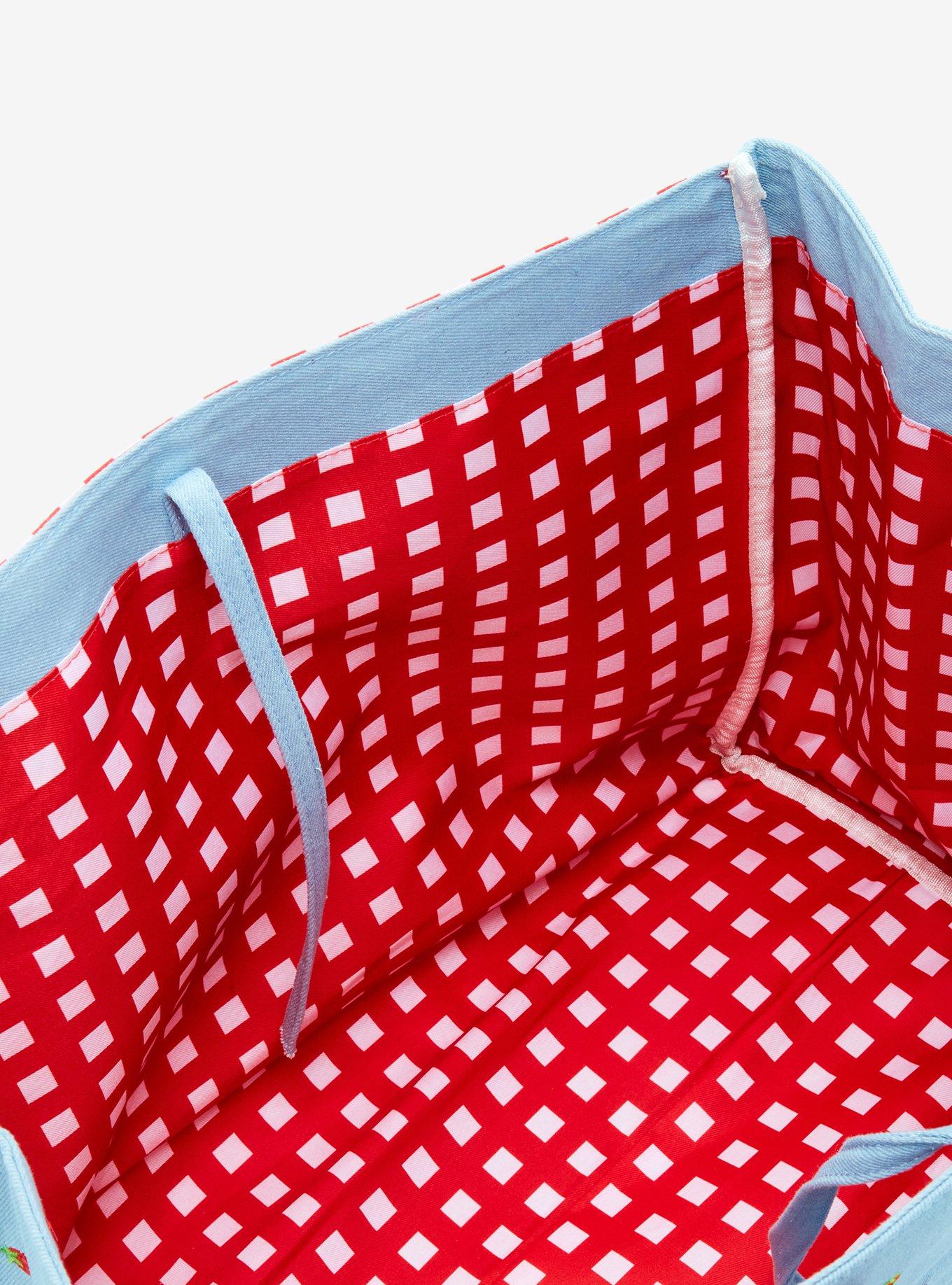 Strawberry Shortcake Embroidered Denim Tote Bag &mdash; BoxLunch Exclusive, , alternate