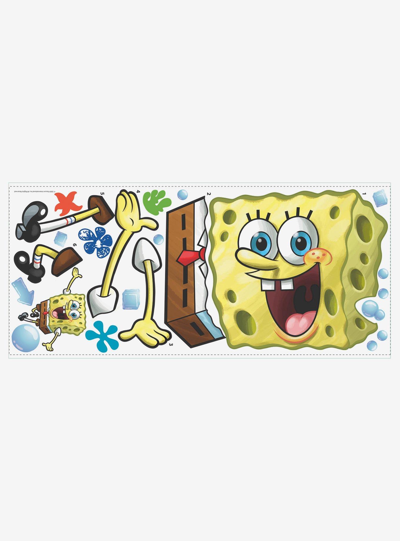 SpongeBob SquarePants Peel & Stick Giant Wall Decal