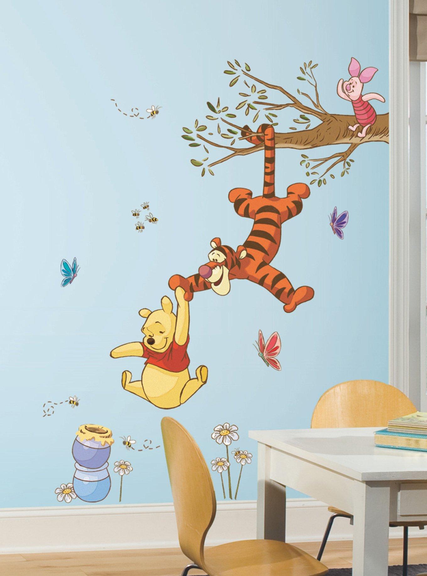 Disney Winnie the Pooh Swinging For Honey Giant Wall Decals, , alternate