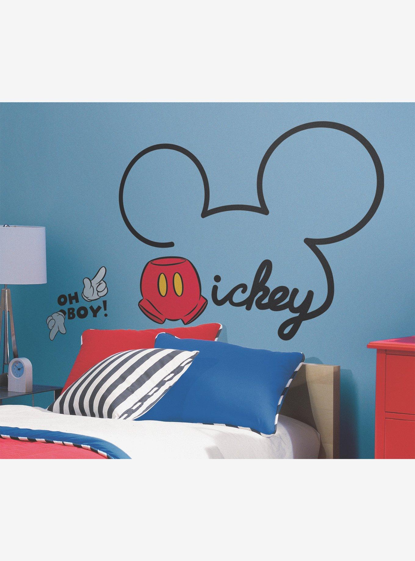 Disney Mickey Mouse All About Mickey Giant Wall Decals