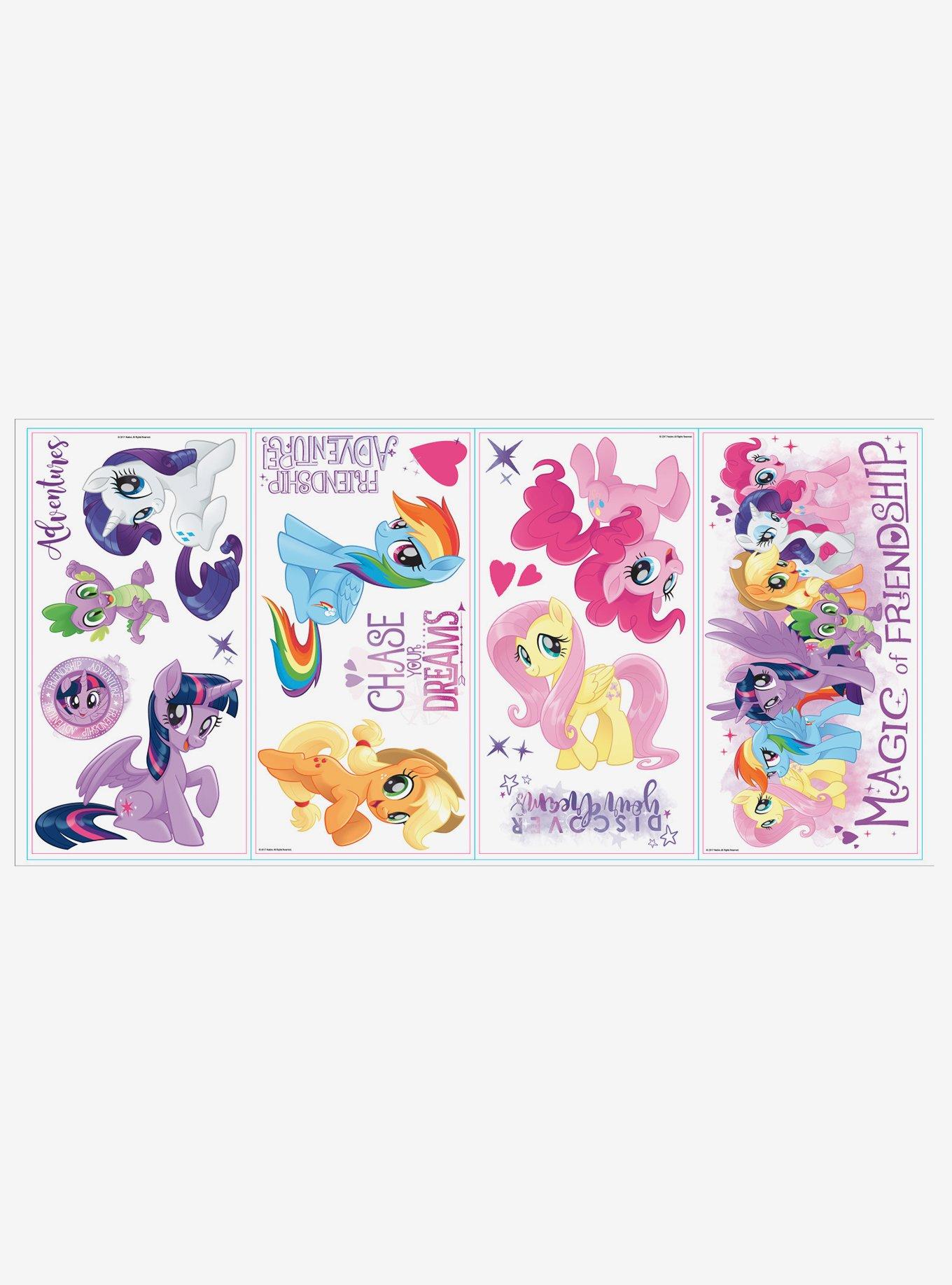 My Little Pony The Movie Wall Decals With Glitter, , alternate