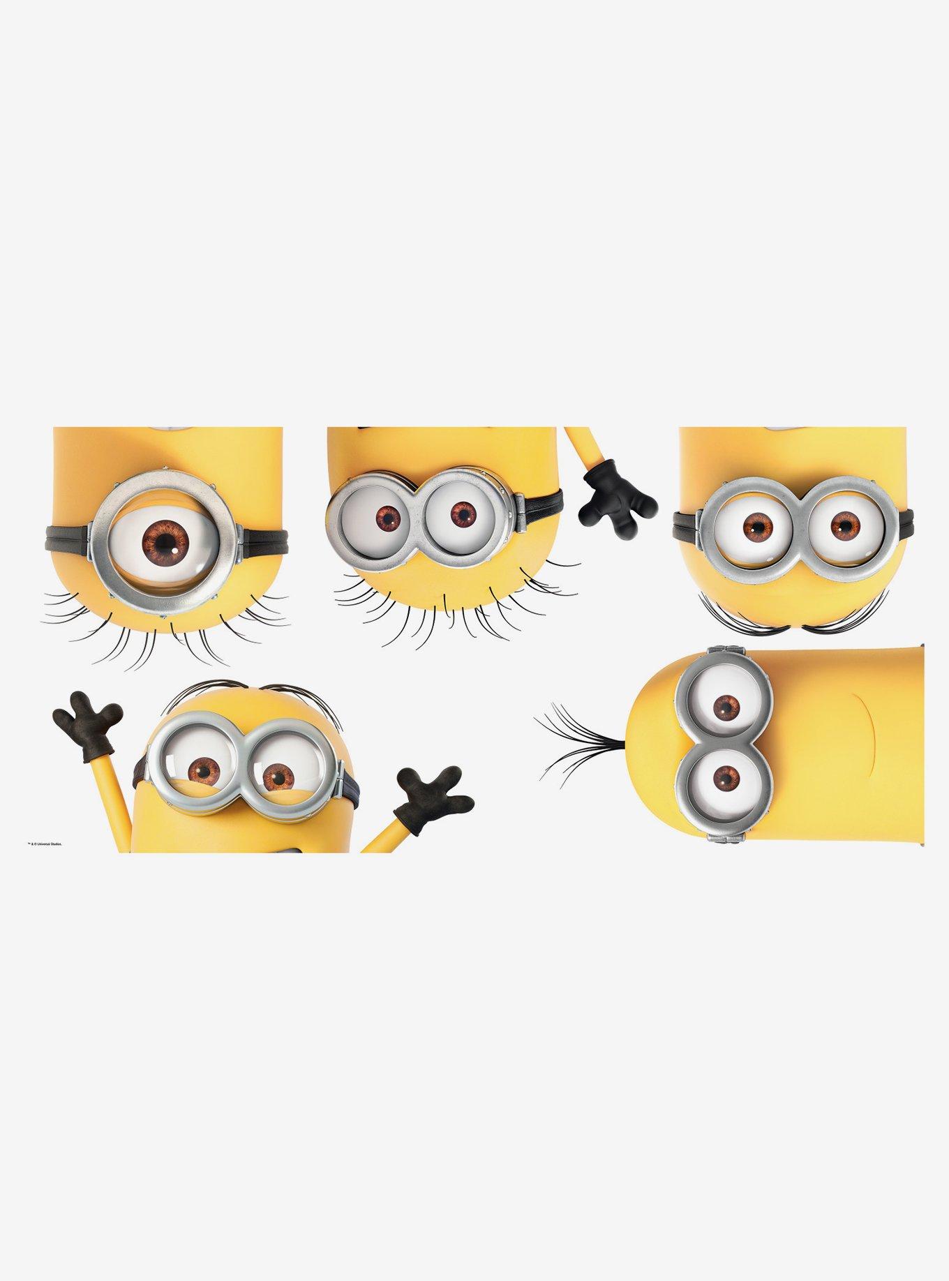 Despicable Me Yellow Peeking Minions Giant Wall Decals, , alternate