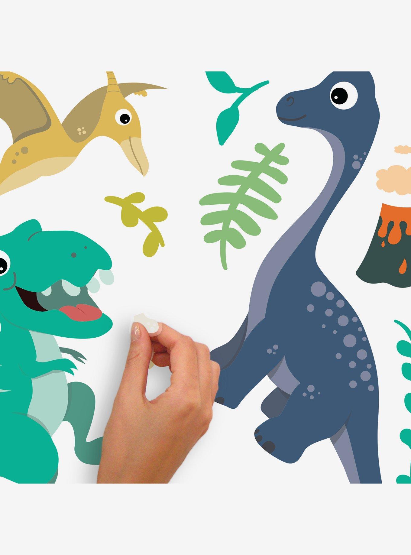 Friendly Dinosaur Wall Decals, , alternate