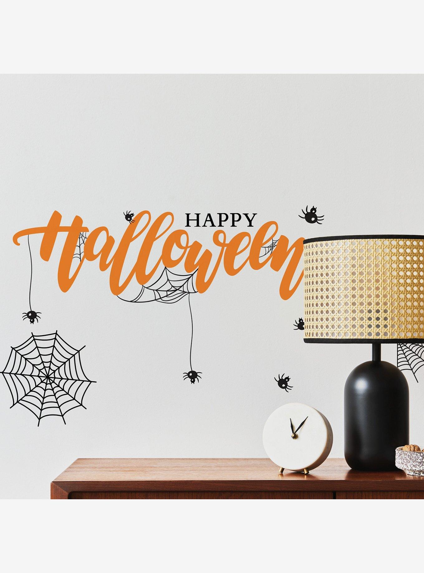 Happy Halloween Quote Peel & Stick Wall Decal, , alternate