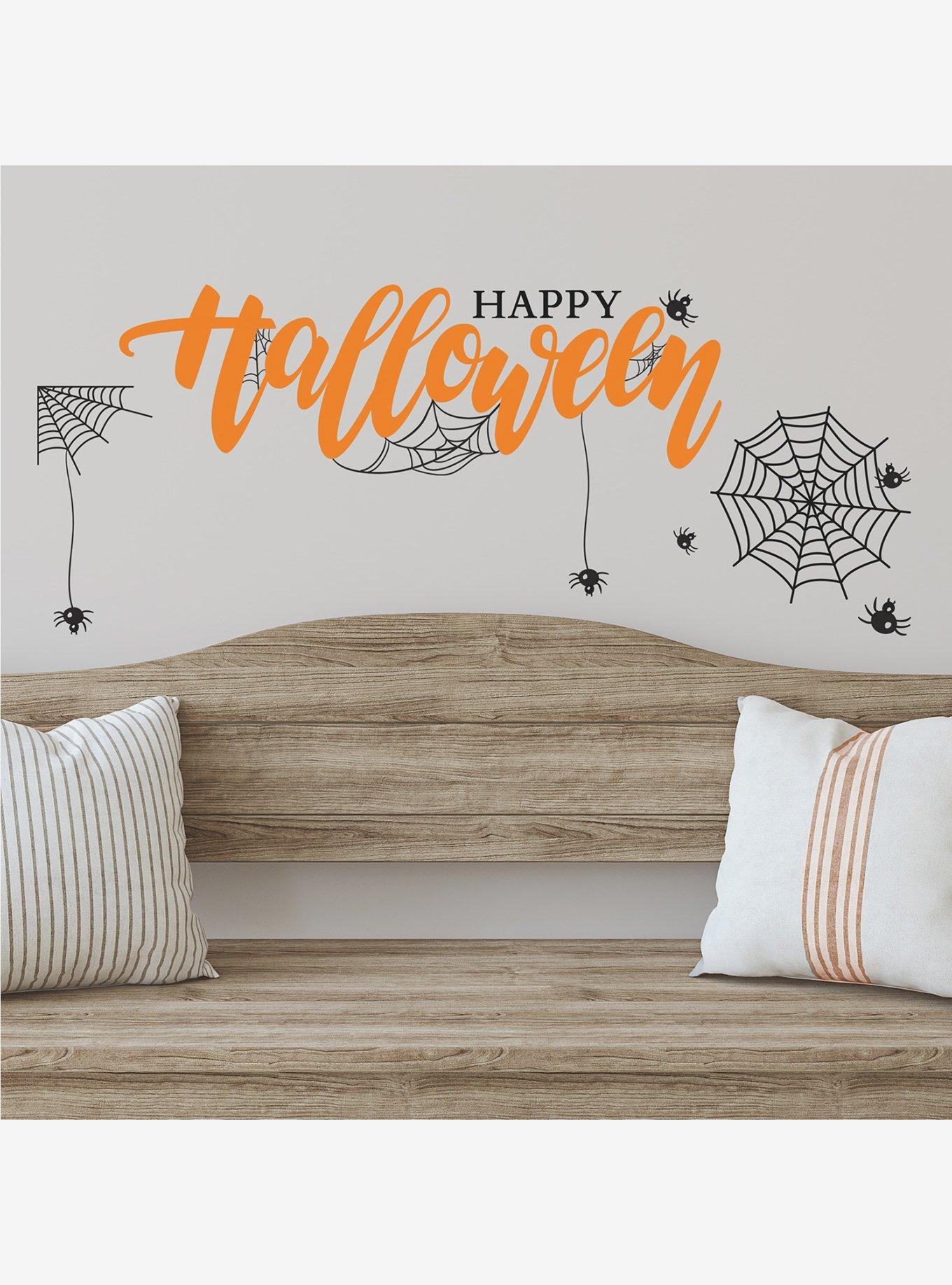 Happy Halloween Quote Peel & Stick Wall Decal