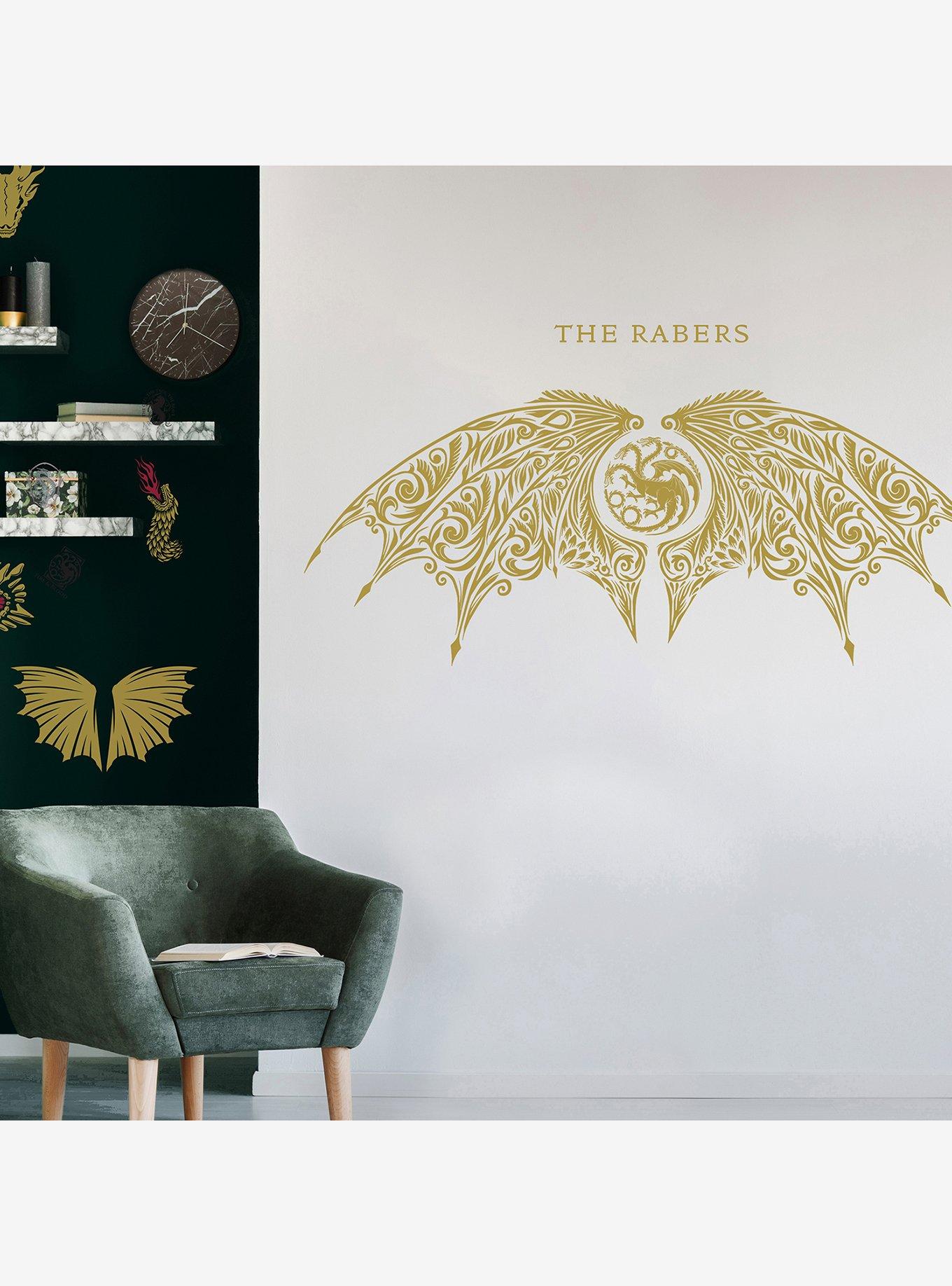 House of the Dragon Gold Wall Decals, , alternate