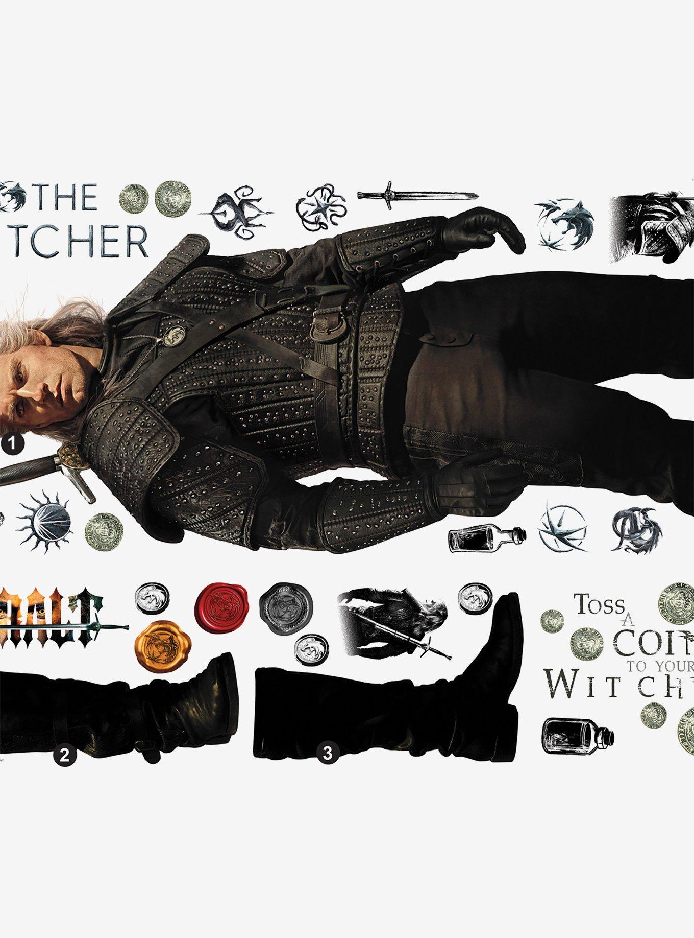 The Witcher Geralt Giant Wall Decals, , alternate