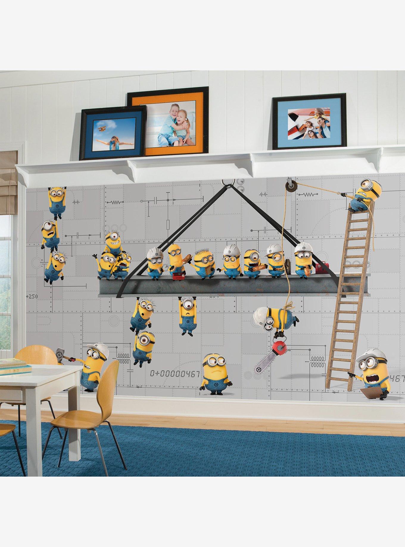 Despicable Me Yellow Minions At Work XL Wall Mural, , alternate