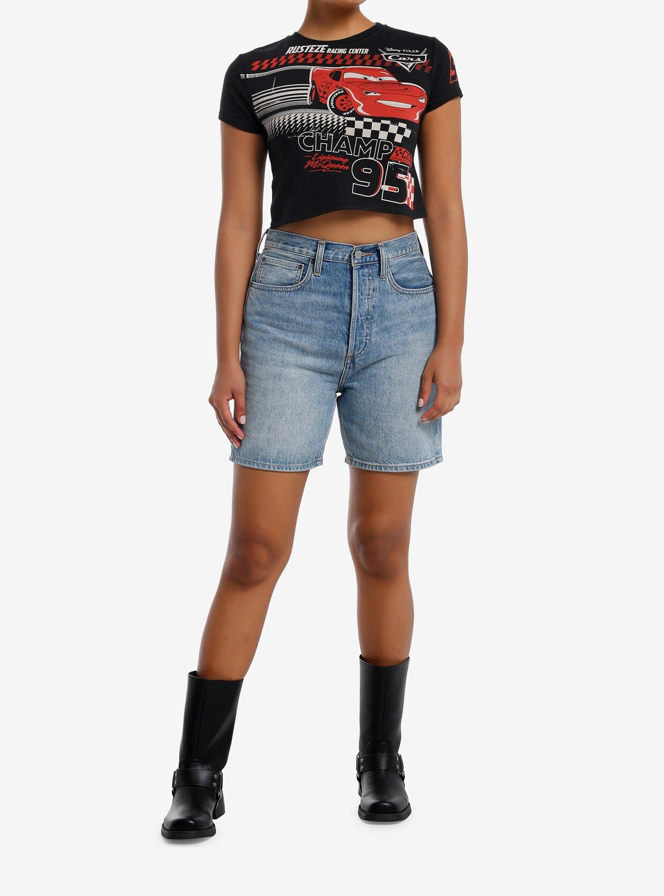 Disney Pixar Cars Lightning McQueen Girls Baby T-Shirt, MULTI, alternate