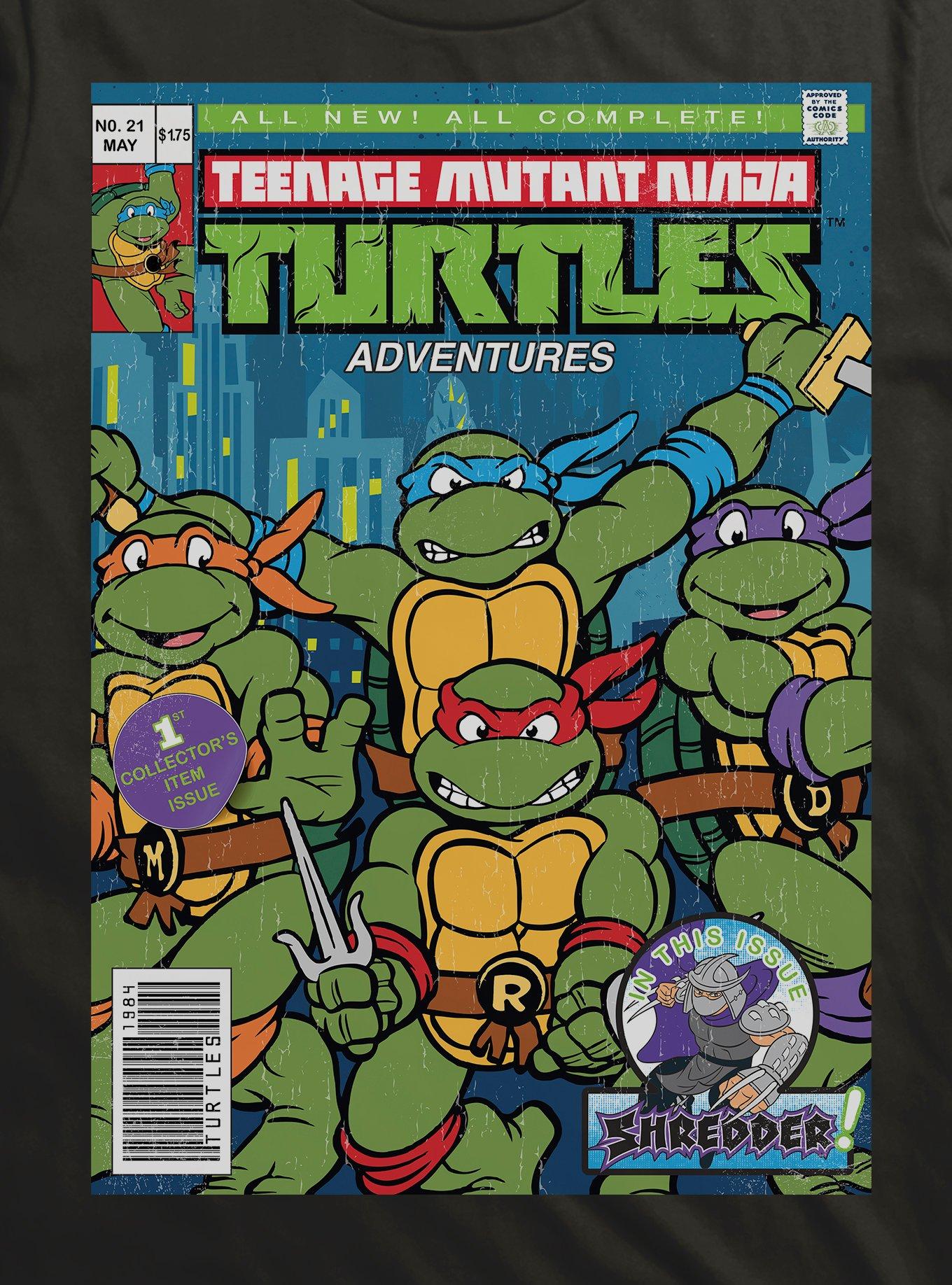 Teenage Mutant Ninja Turtles Adventures Comic Book Group Cover T-Shirt, , hi-res