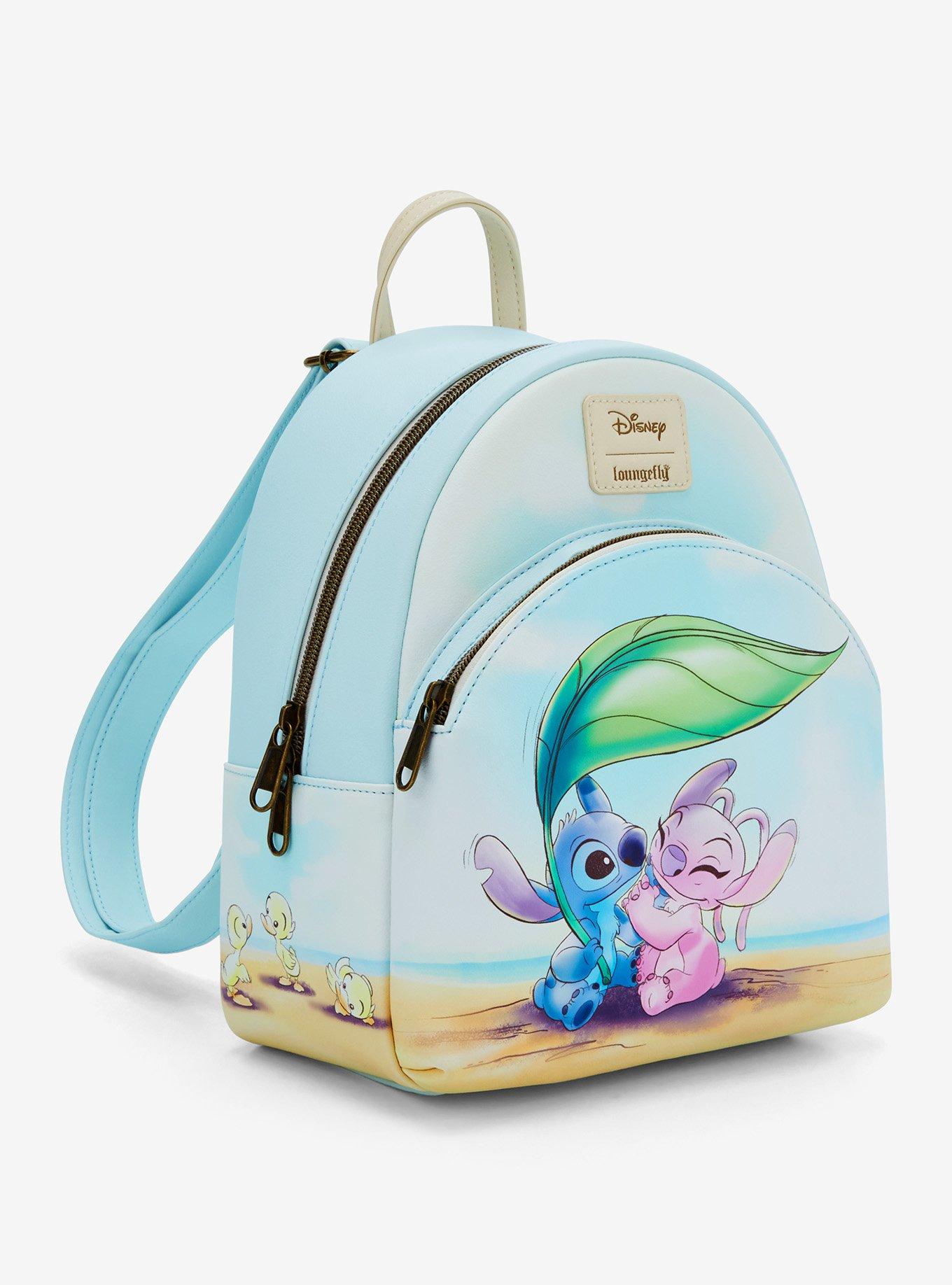 Loungefly Disney Stitch & Angel Beach Date Mini Backpack, , hi-res