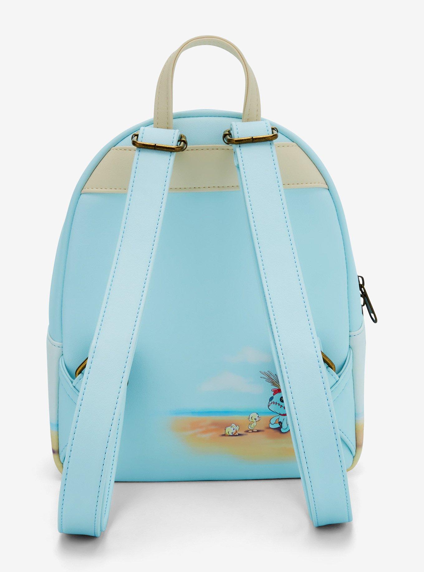 Loungefly Disney Stitch & Angel Beach Date Mini Backpack, , alternate