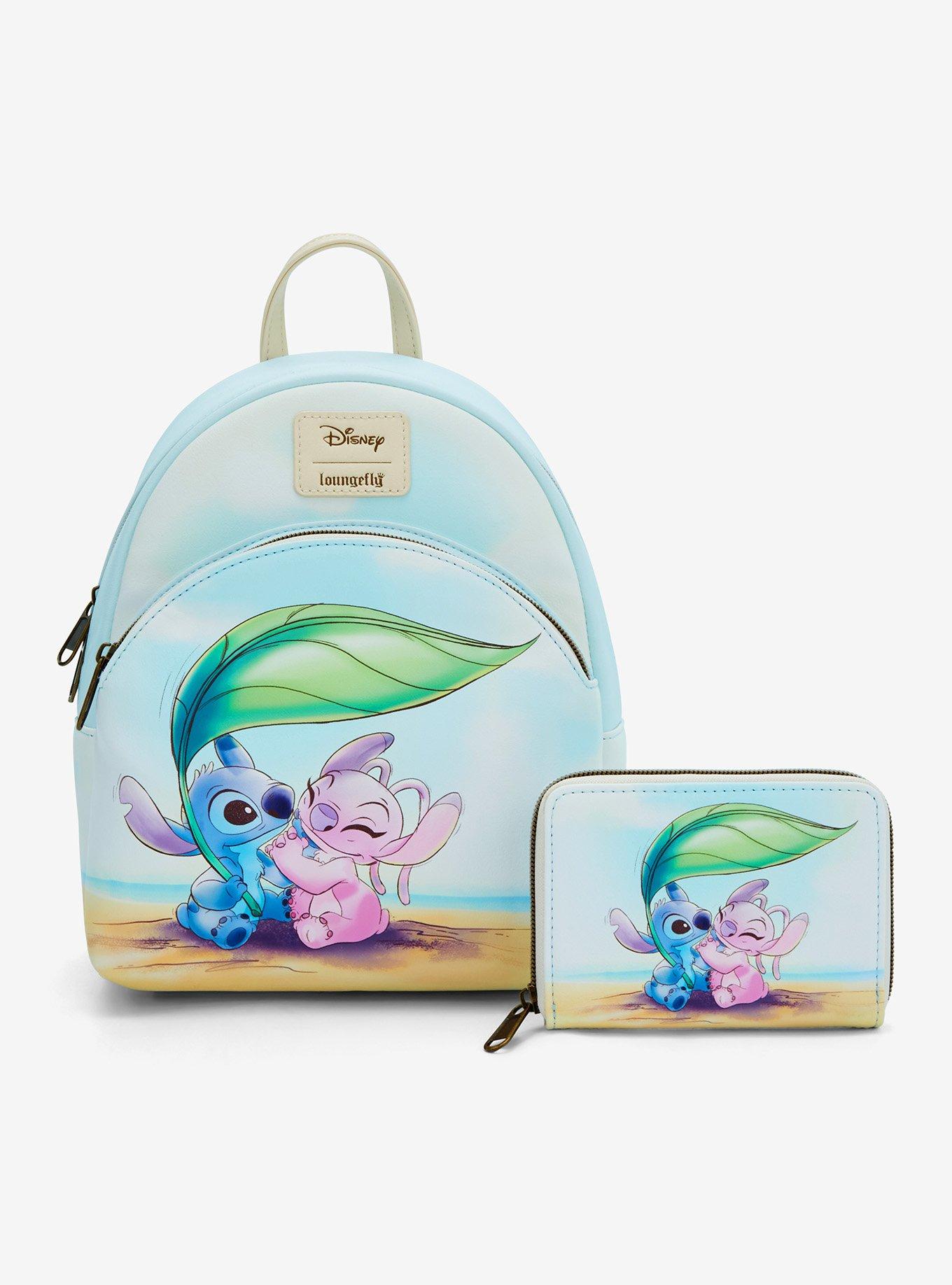 Loungefly Disney Stitch & Angel Beach Date Mini Backpack, , alternate