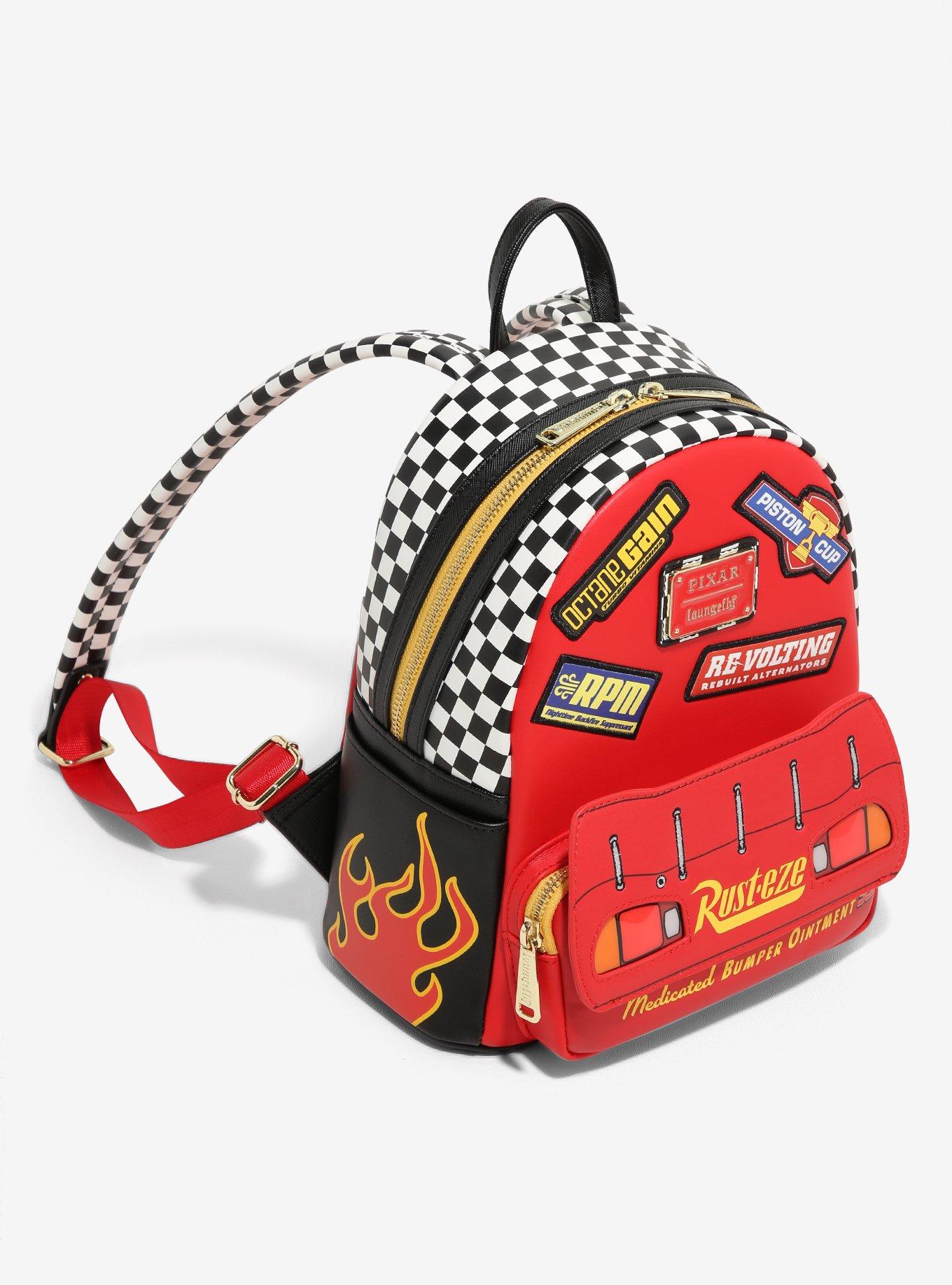 Loungefly Disney Pixar Cars Lightning McQueen Rust-eze Light-up Mini Backpack — BoxLunch Exclusive