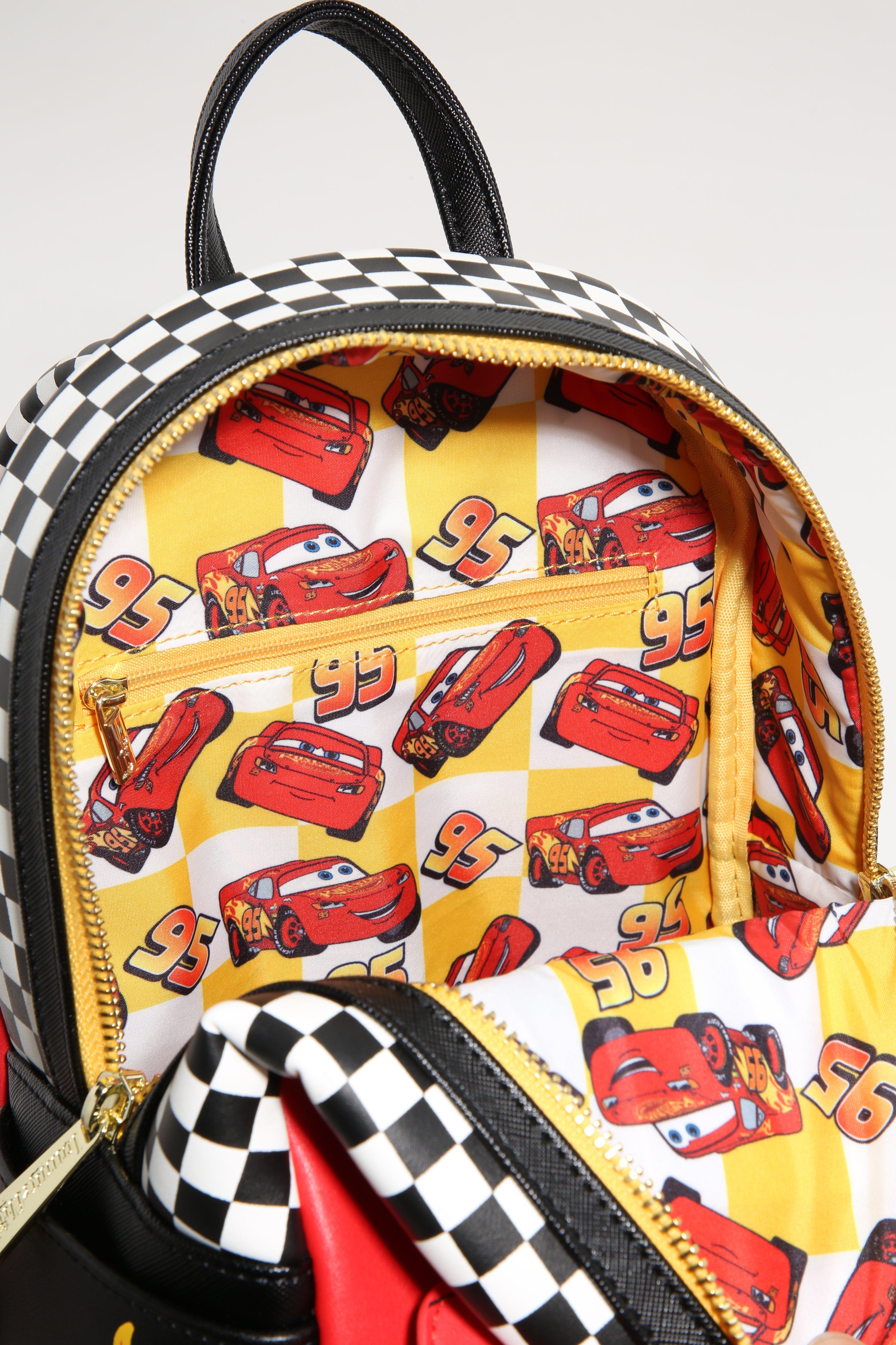 Loungefly Disney Pixar Cars Lightning McQueen Rust-eze Light-up Mini Backpack — BoxLunch Exclusive, , alternate