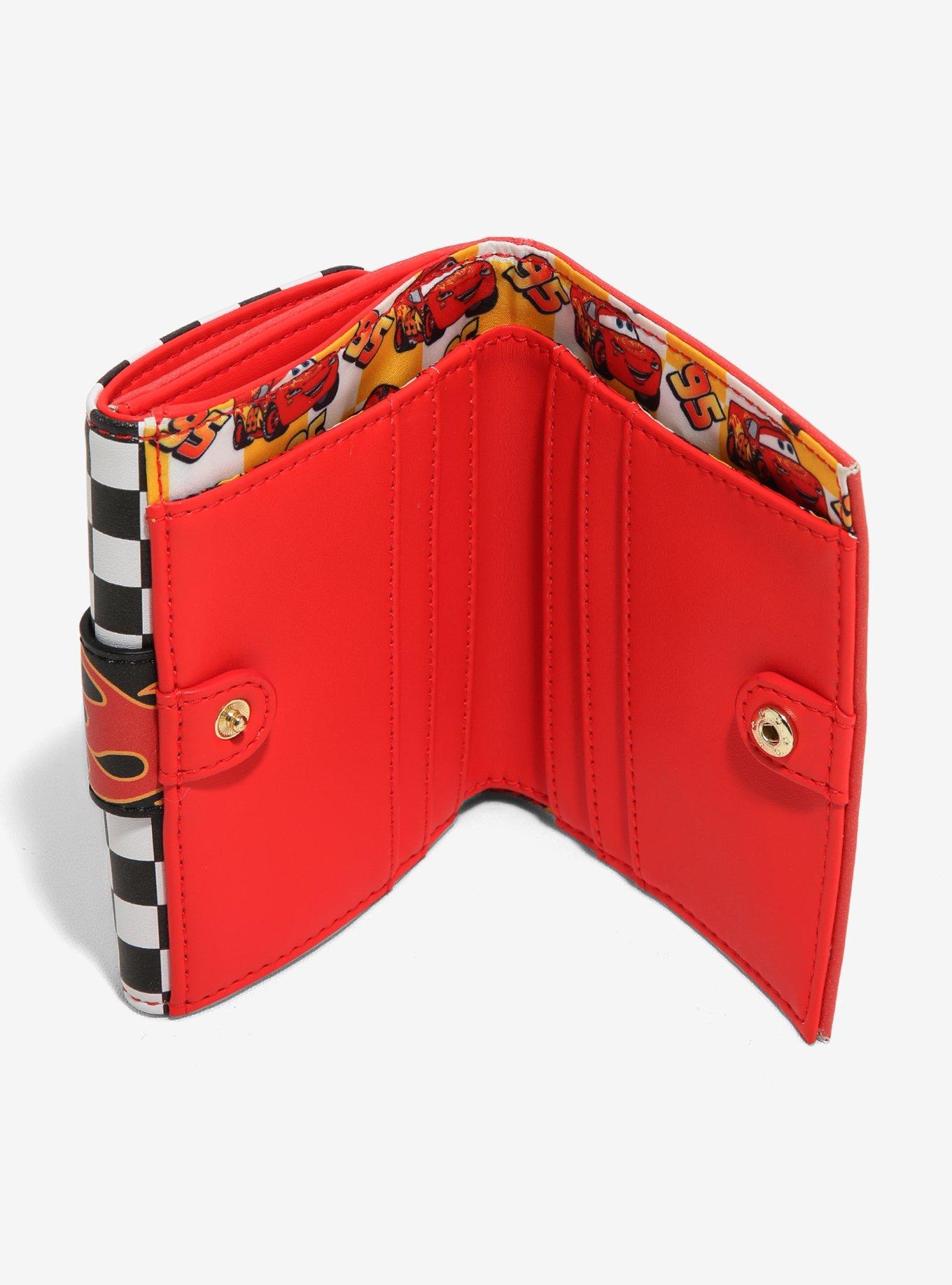 Loungefly Disney Pixar Cars Lightning McQueen Rust-eze Wallet — BoxLunch Exclusive, , alternate