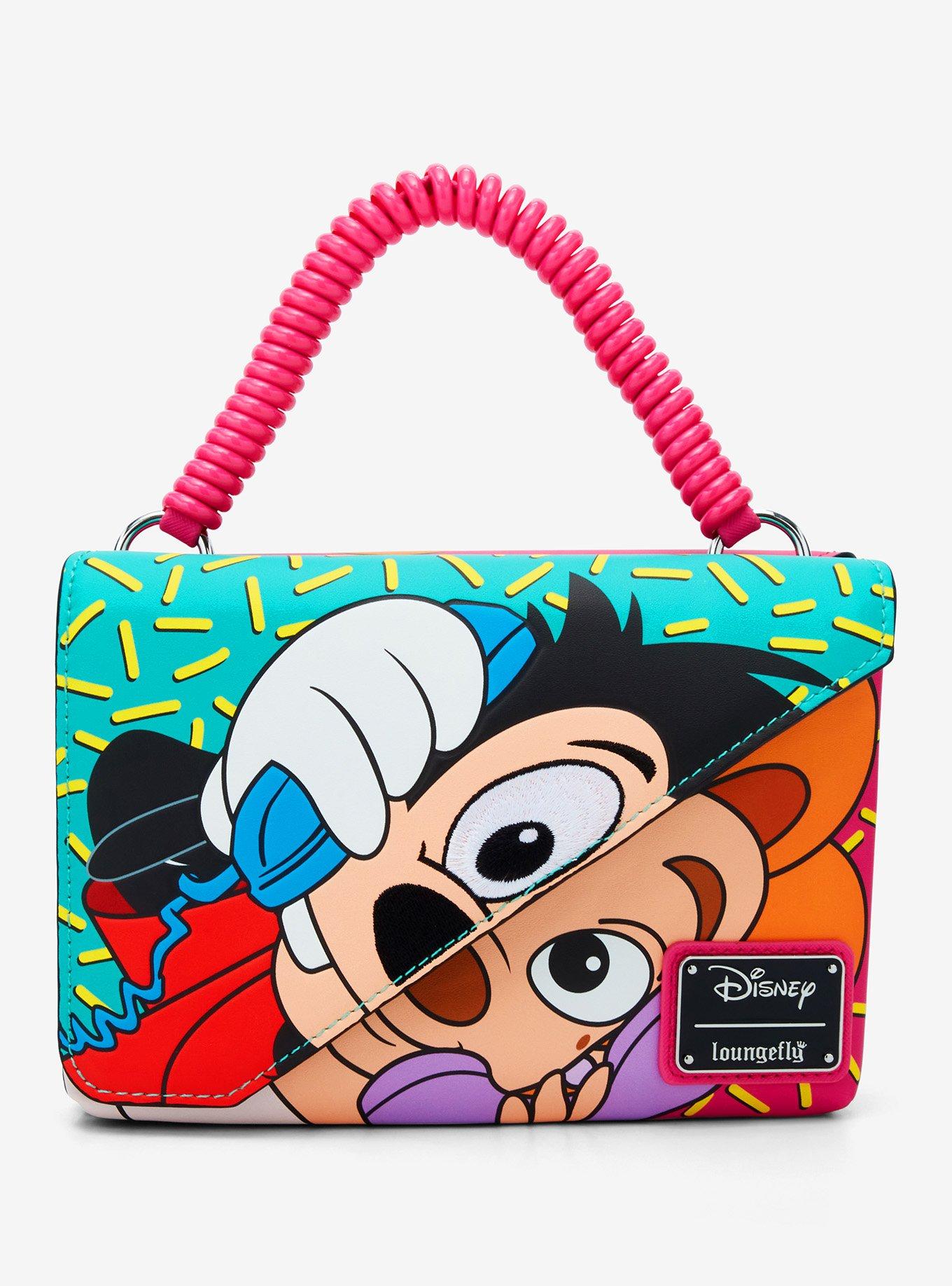 Loungefly Disney A Goofy Movie Max & Roxanne Split Crossbody Bag - BoxLunch Exclusive, , alternate