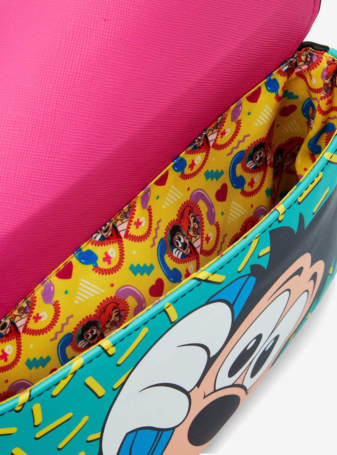 Loungefly Disney A Goofy Movie Max & Roxanne Split Crossbody Bag - BoxLunch Exclusive