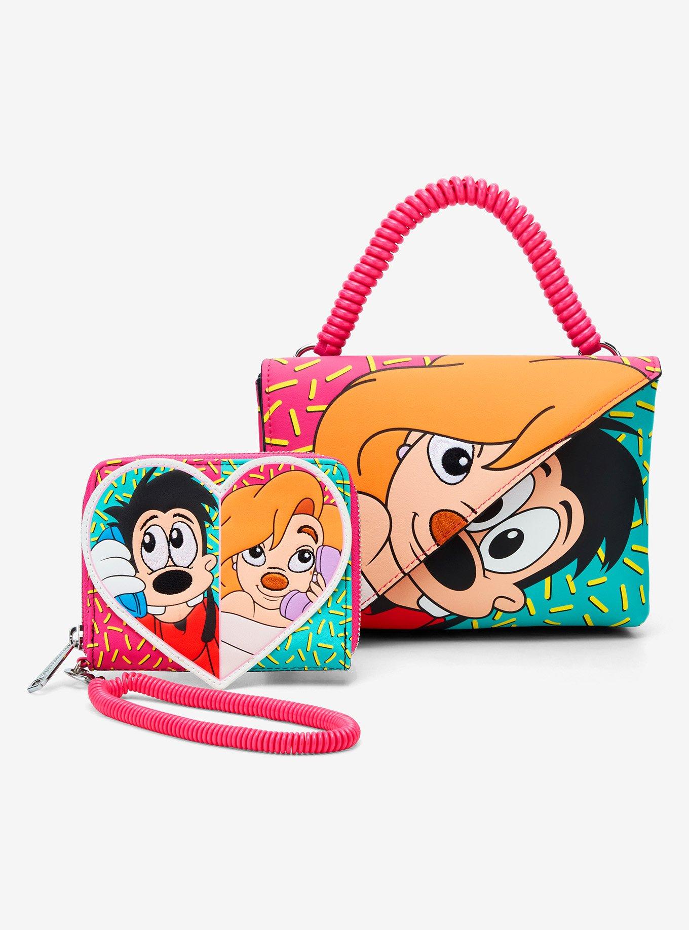 Loungefly Disney A Goofy Movie Max & Roxanne Split Crossbody Bag - BoxLunch Exclusive, , alternate