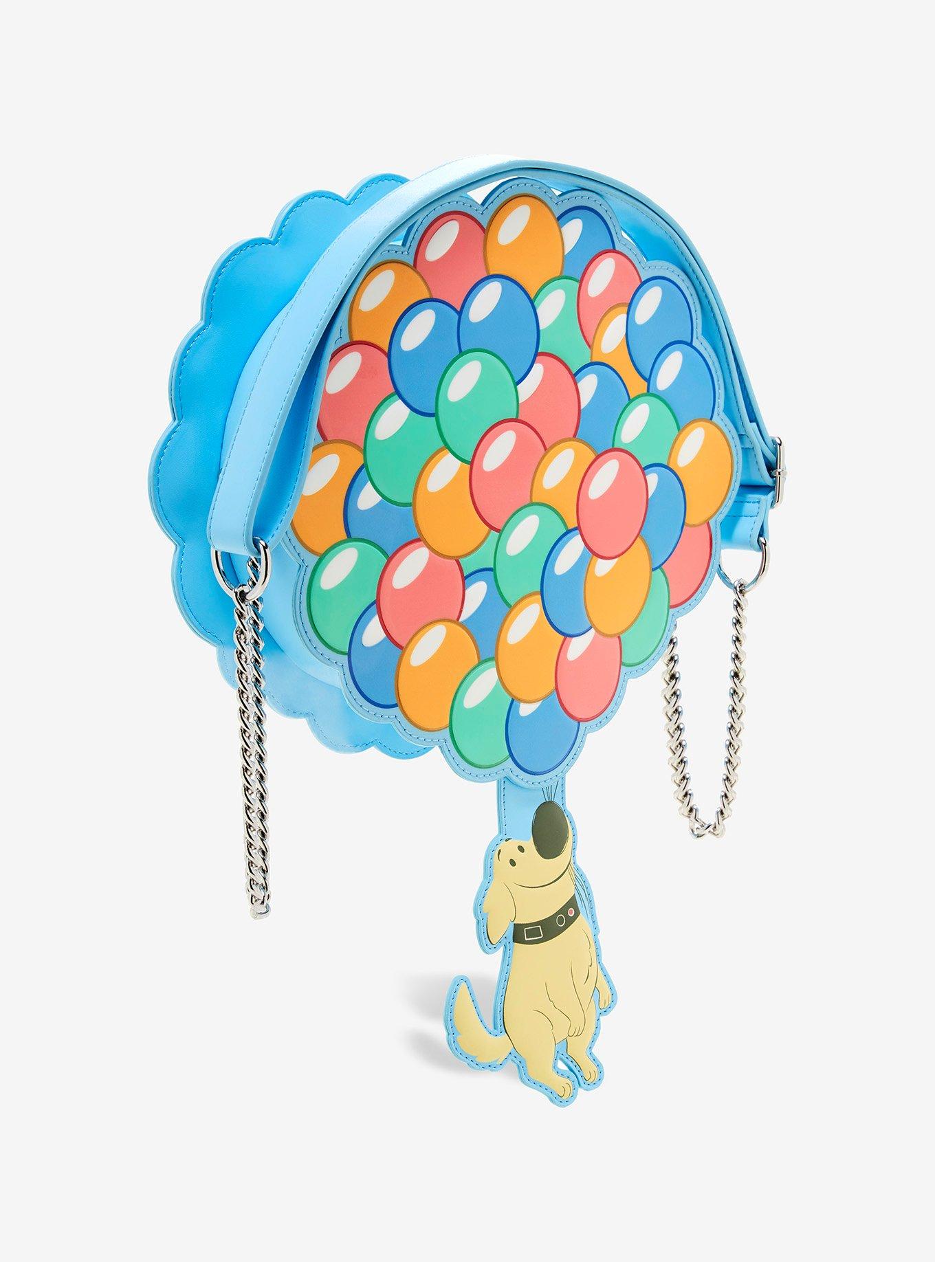 Loungefly Disney Pixar Up Dug Balloons Crossbody Bag — BoxLunch Exclusive, , hi-res