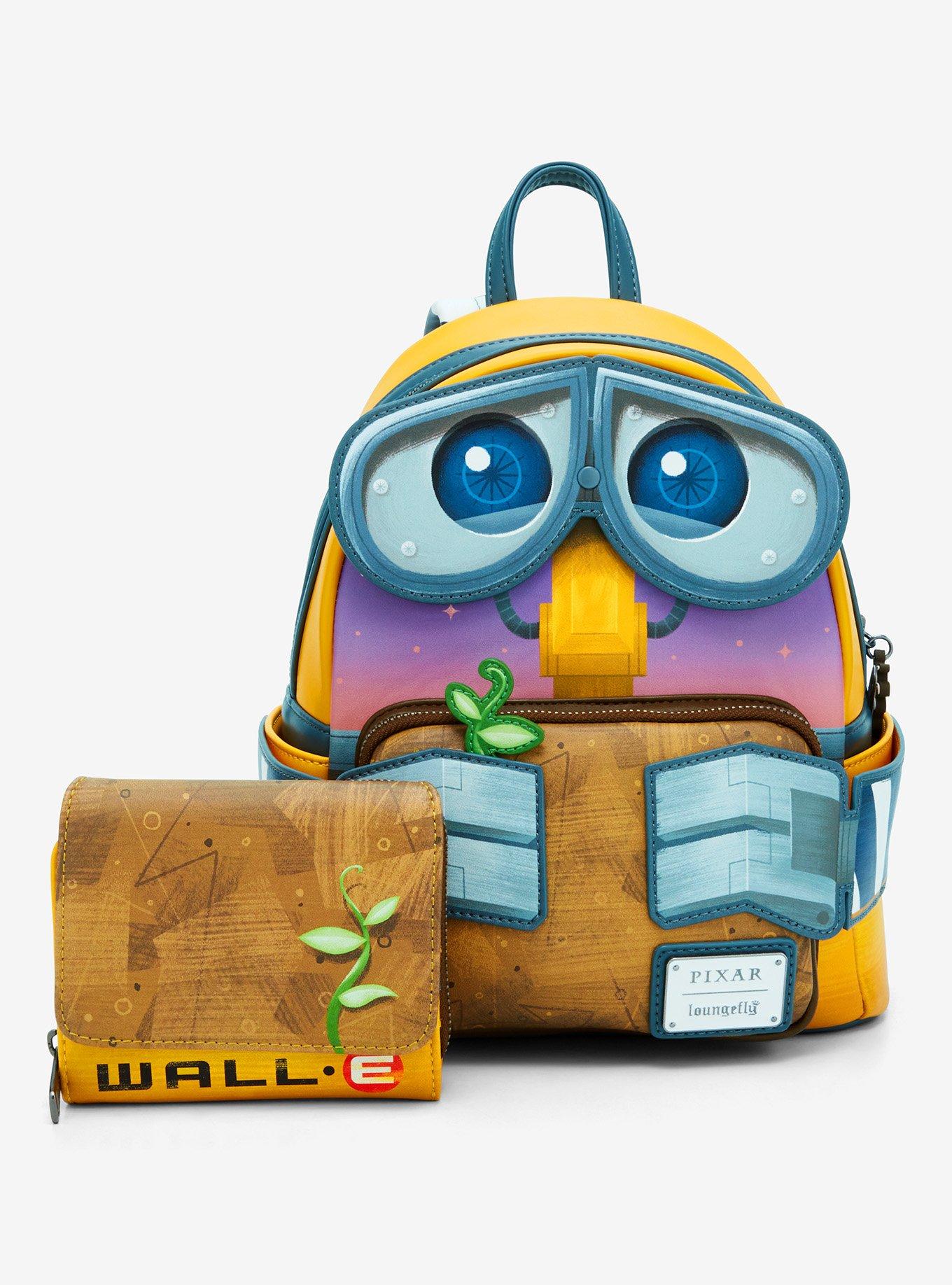 Loungefly Disney Pixar WALL-E Figural WALL-E with Trash Mini Backpack - BoxLunch Exclusive, , alternate