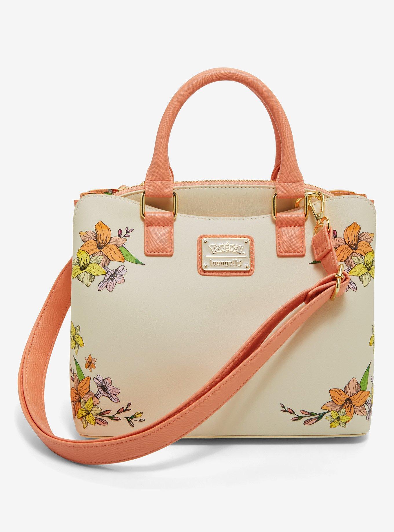 Loungefly Pokémon Group Portrait Floral Handbag - BoxLunch Exclusive, , alternate